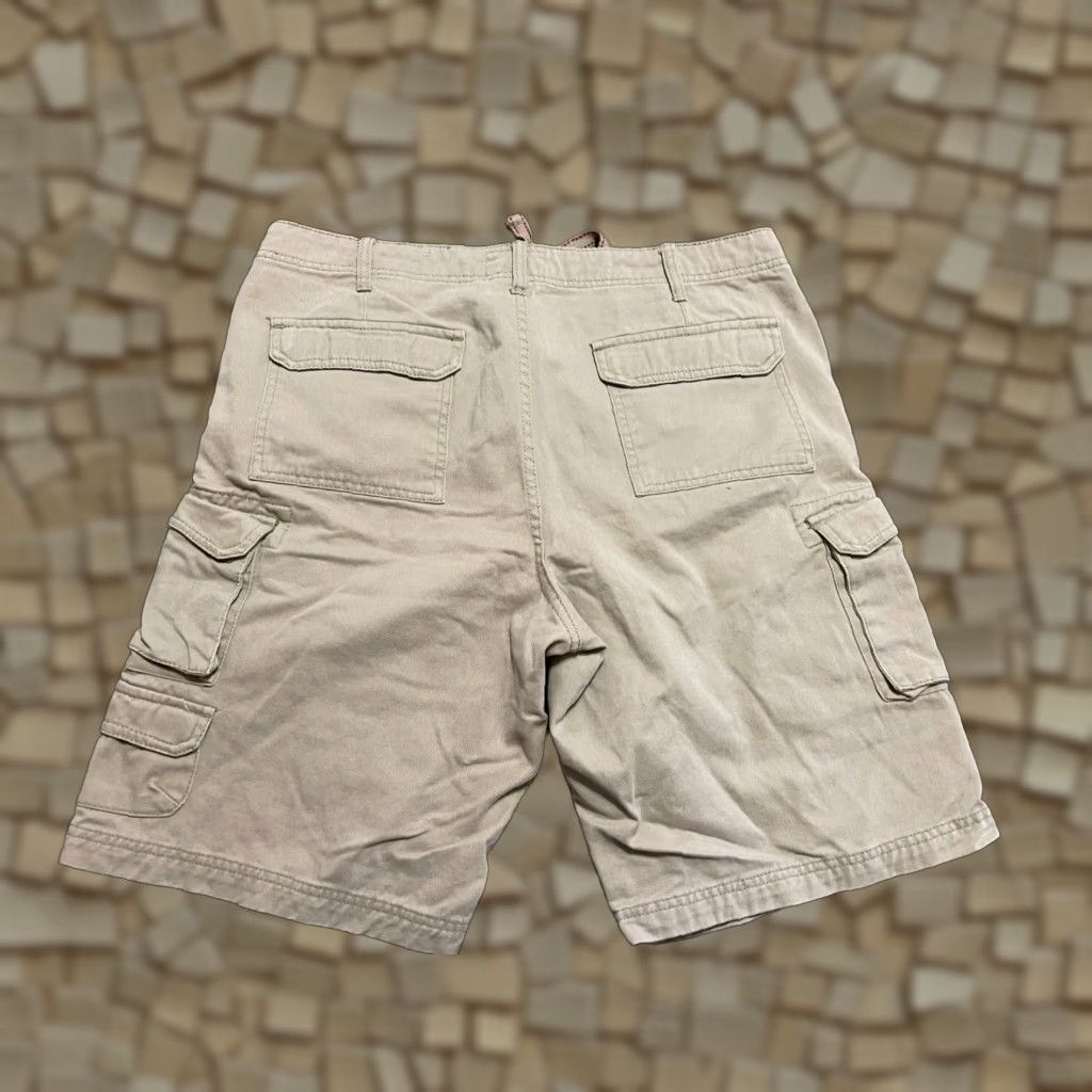 MILLY Old Mill Shorts Men 34 Khaki Cargo Shorts Multi Pockets Beige Beige Cargo Pockets 34 Mens Size US 34 / EU 50 - 1 Thumbnail