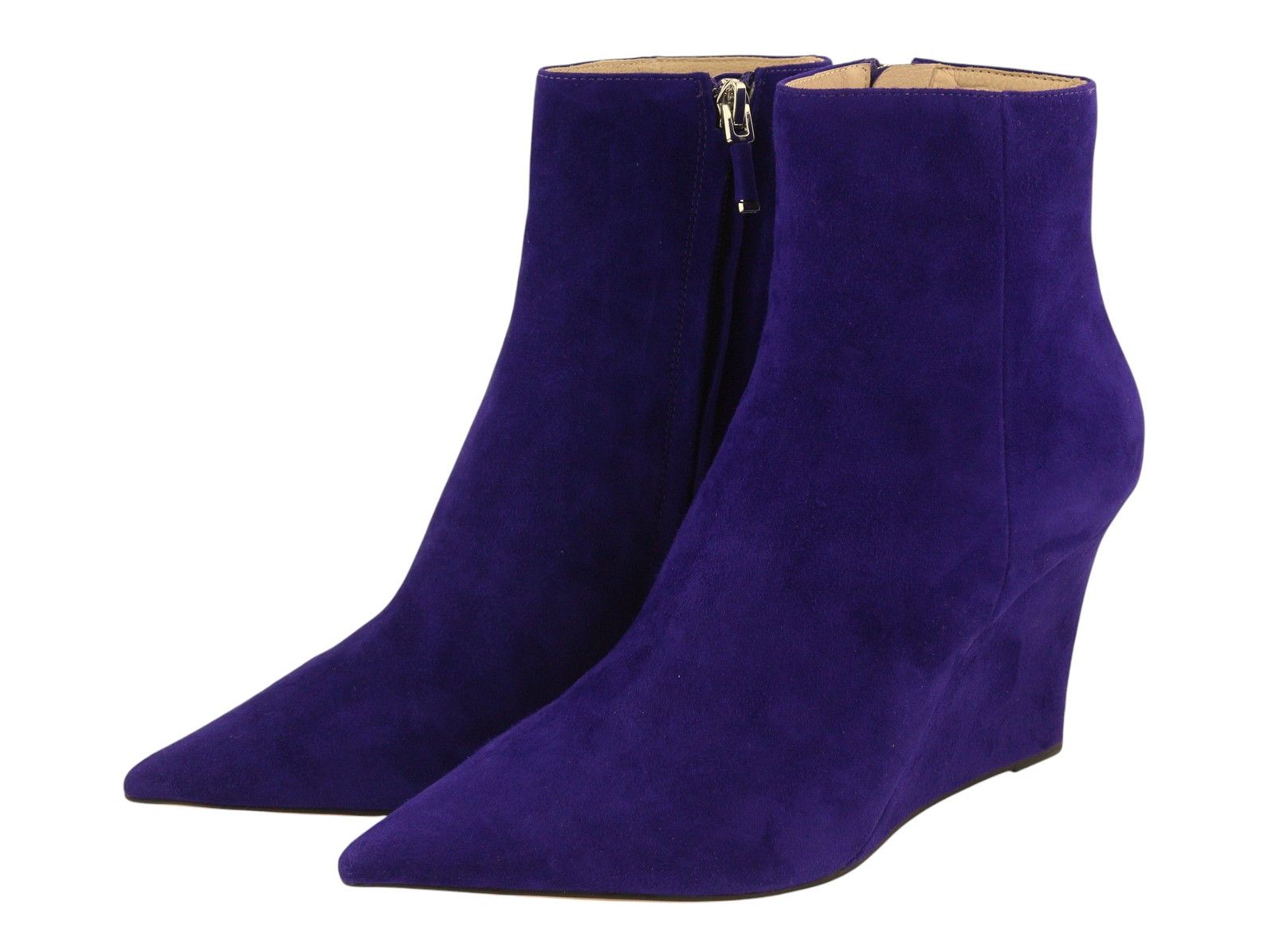 Other LOLA CRUZ RENES EU38 Blue Suede Leather Platform Heel 87545 Size US 7 / IT 37 - 4 Thumbnail