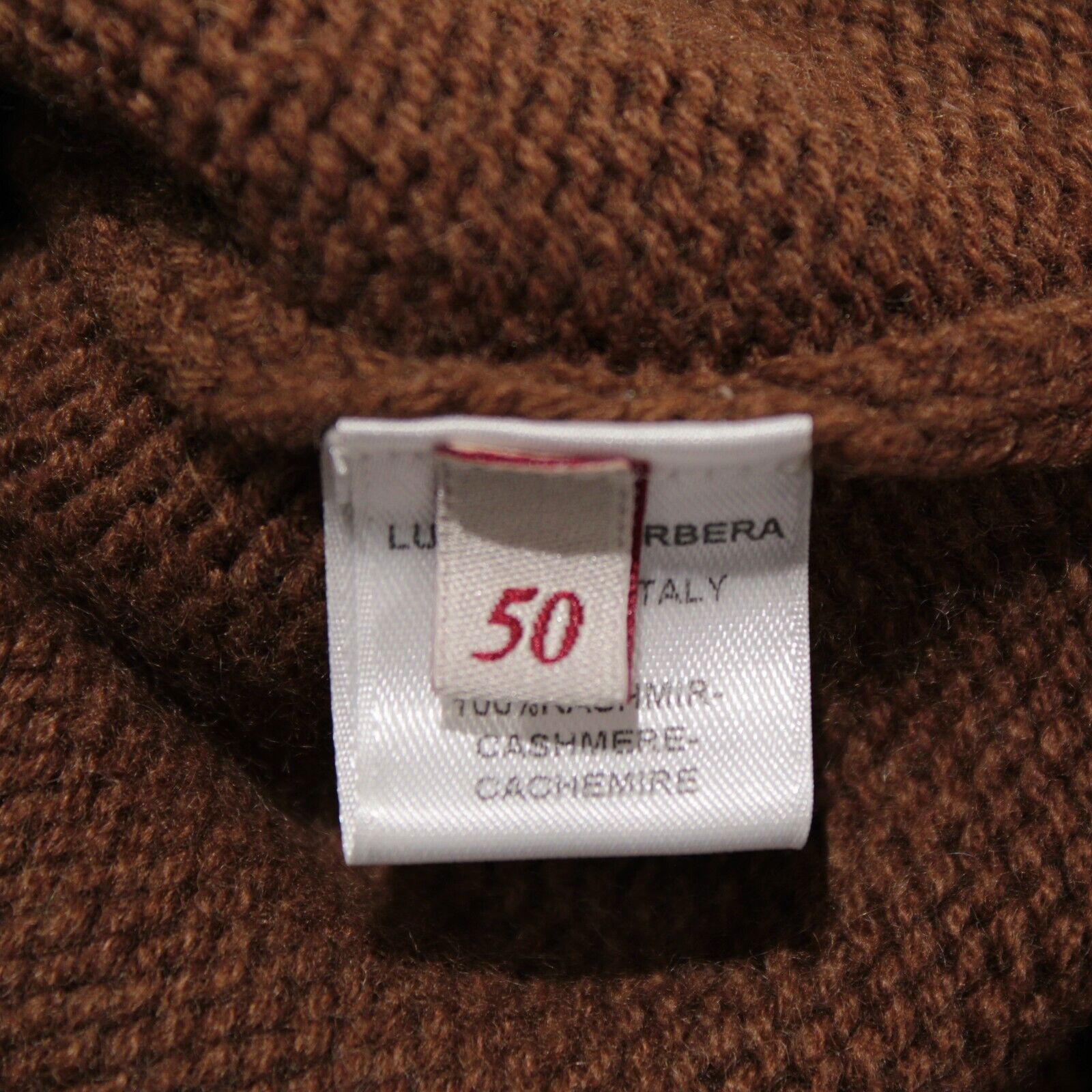 Luciano Barbera Luciano Barbera Sweater Size US M in Brown Size US M / EU 48-50 / 2 - 9 Thumbnail