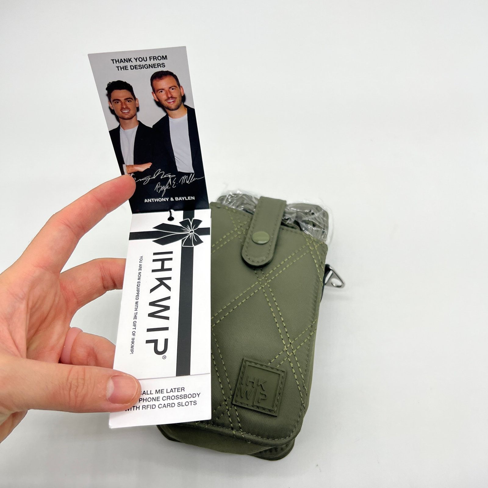 Other IHKWIP Call-Me-Later Cell Phone Crossbody with RFID Card Size ONE SIZE - 10 Thumbnail