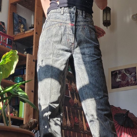 Other Zena The Original Cowboy Jeans High Rise gray Acid Wash - 26 Size 26" / US 2 / IT 38 - 3 Thumbnail