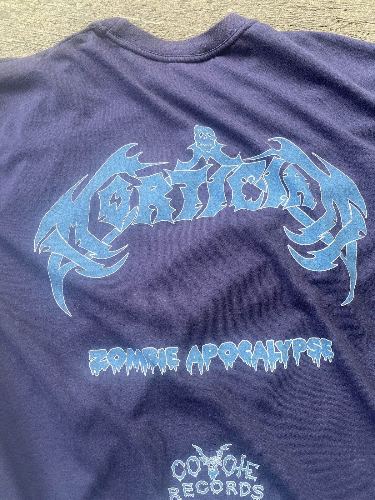 Band Tees Vintage Rare Mortician Zombie Apocalypse Metal Band Tee Size US L / EU 52-54 / 3 - 5 Thumbnail