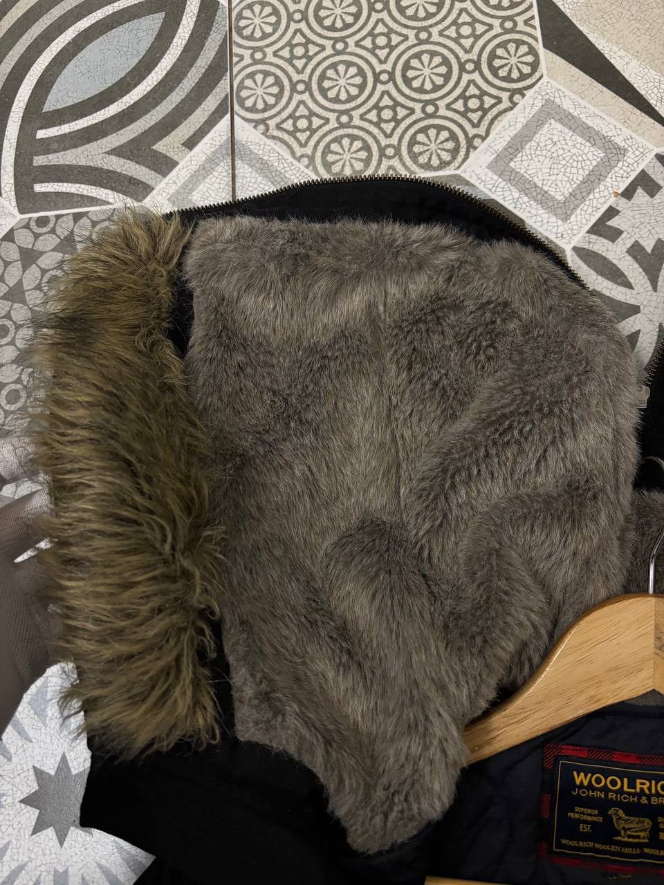 Woolrich Woolen Mills Woolrich John Rich & Bros fur swag Y2K Thick Jacket Japanese Size S / US 4 / IT 40 - 8 Thumbnail