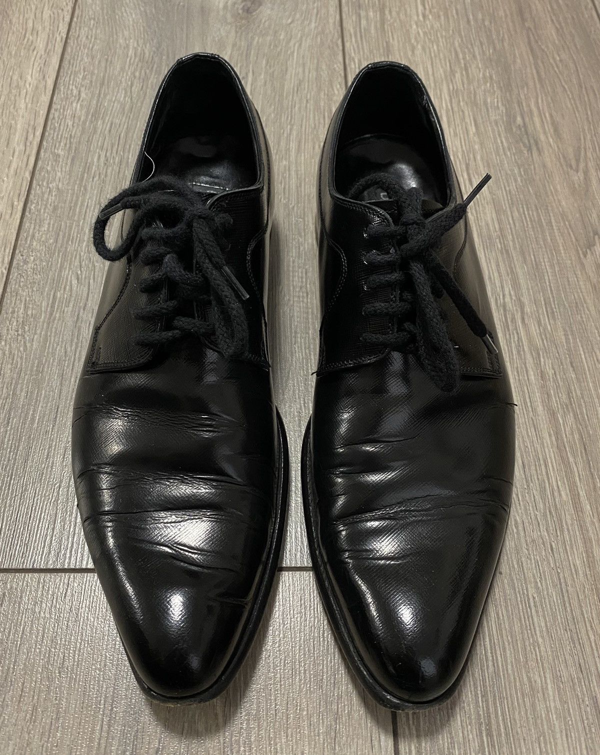 Dolce & Gabbana × Vintage Vintage Shoes Dolce Gabbana D&G Formal Oxfords Derby Loafers Size US 8.5 / EU 41-42 - 7 Thumbnail