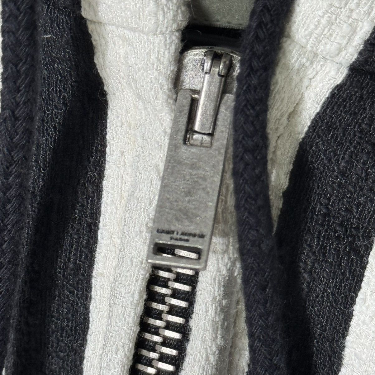 Saint Laurent Paris Saint Laurent Paris “Teddy Baja” striped hoodie Size US M / EU 48-50 / 2 - 4 Thumbnail