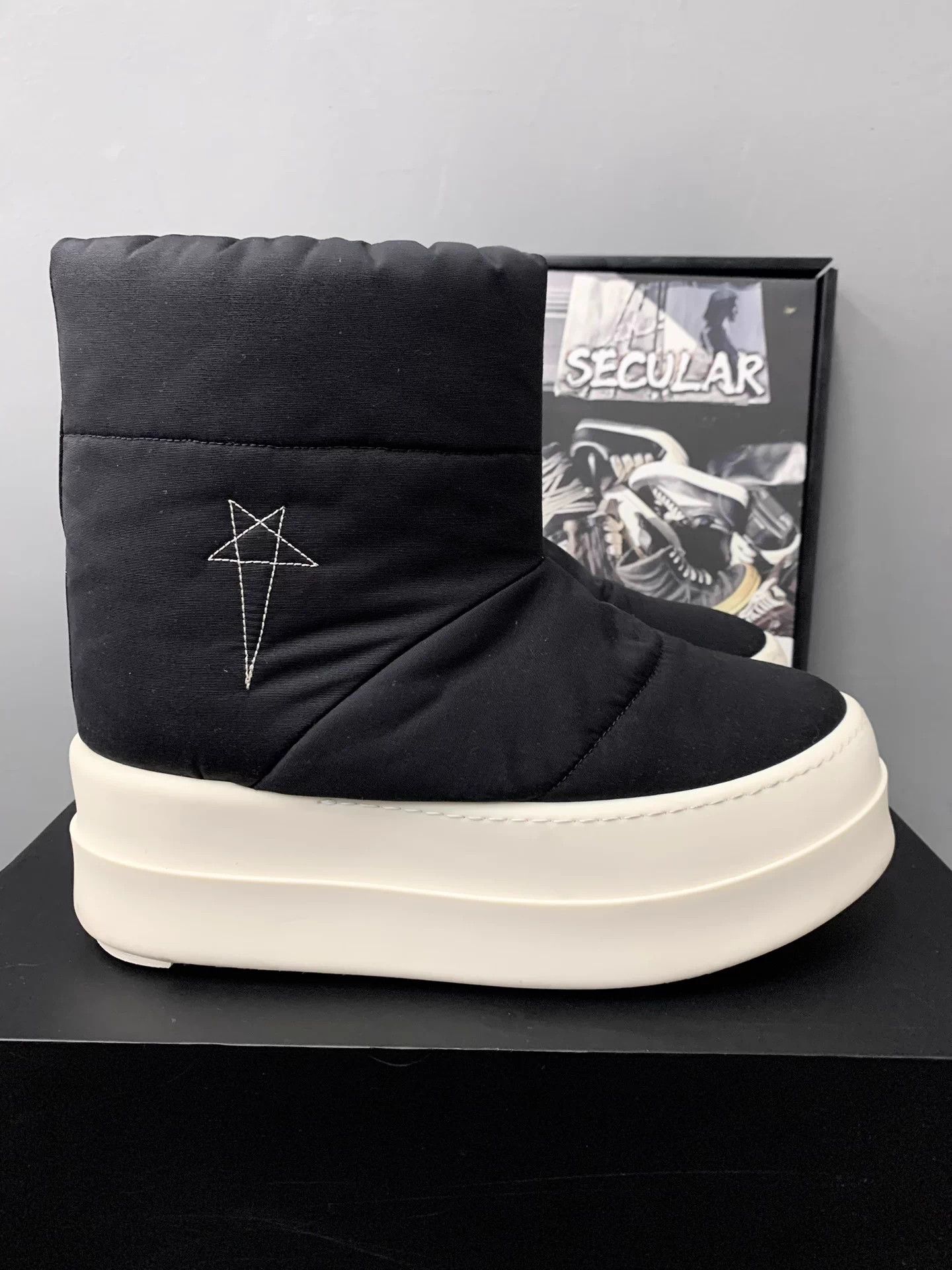 Rick Owens Rick Owens 24FW Five-Pointed Star Platform Boots Size US 8 / EU 41 - 2 Thumbnail