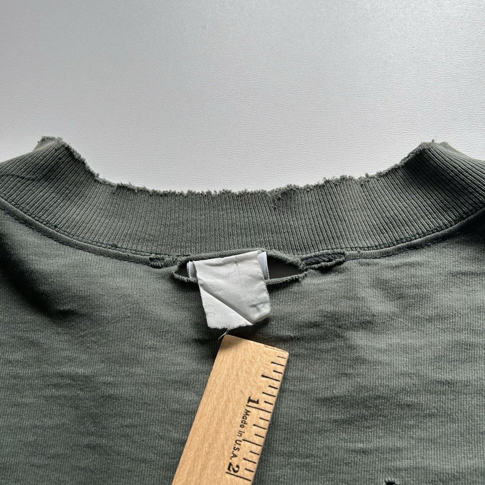 Carhartt Vintage 90s Carhartt Pocket T Shirt Longsleeve Mock Neck XXL Size US XXL / EU 58 / 5 - 18 Thumbnail