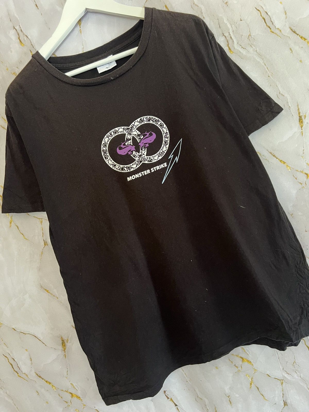 Anime Vintage Japanese Anime Graphic Tee Black – Harajuku Size US XXL / EU 58 / 5 - 3 Thumbnail