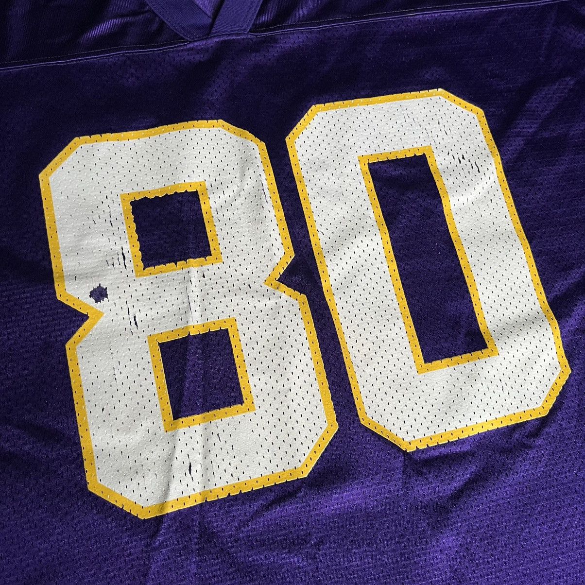 Logo Athletic × NFL × Vintage Vintage Minnesota Vikings Cris Carter Logo Athletic Jersey Size US XL / EU 56 / 4 - 7 Thumbnail