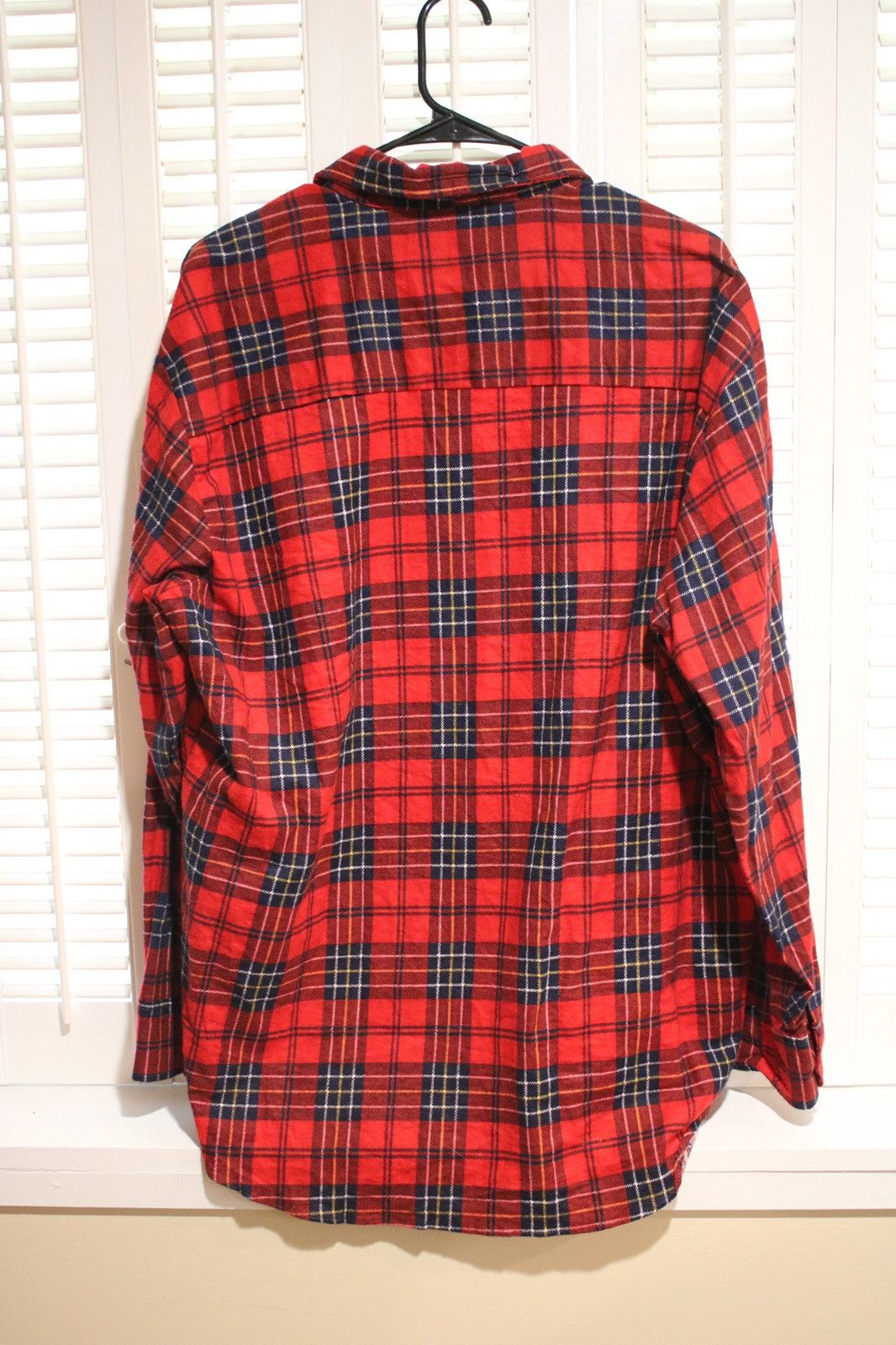 Dickies Deadstock Dickies Red Plaid Flannel Shirt XL Real Vintage Size US XL / EU 56 / 4 - 5 Thumbnail