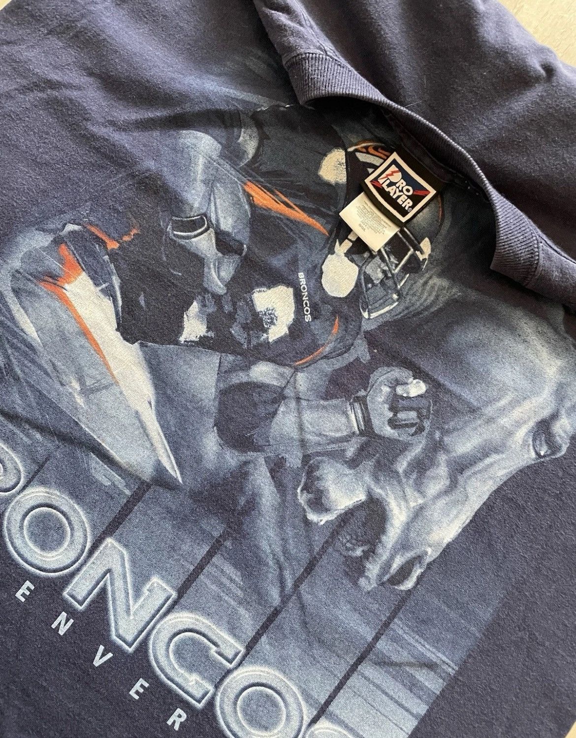 Pro Player Vintage 90s Pro Player Denver Broncos Mens Large Size US L / EU 52-54 / 3 - 2 Thumbnail