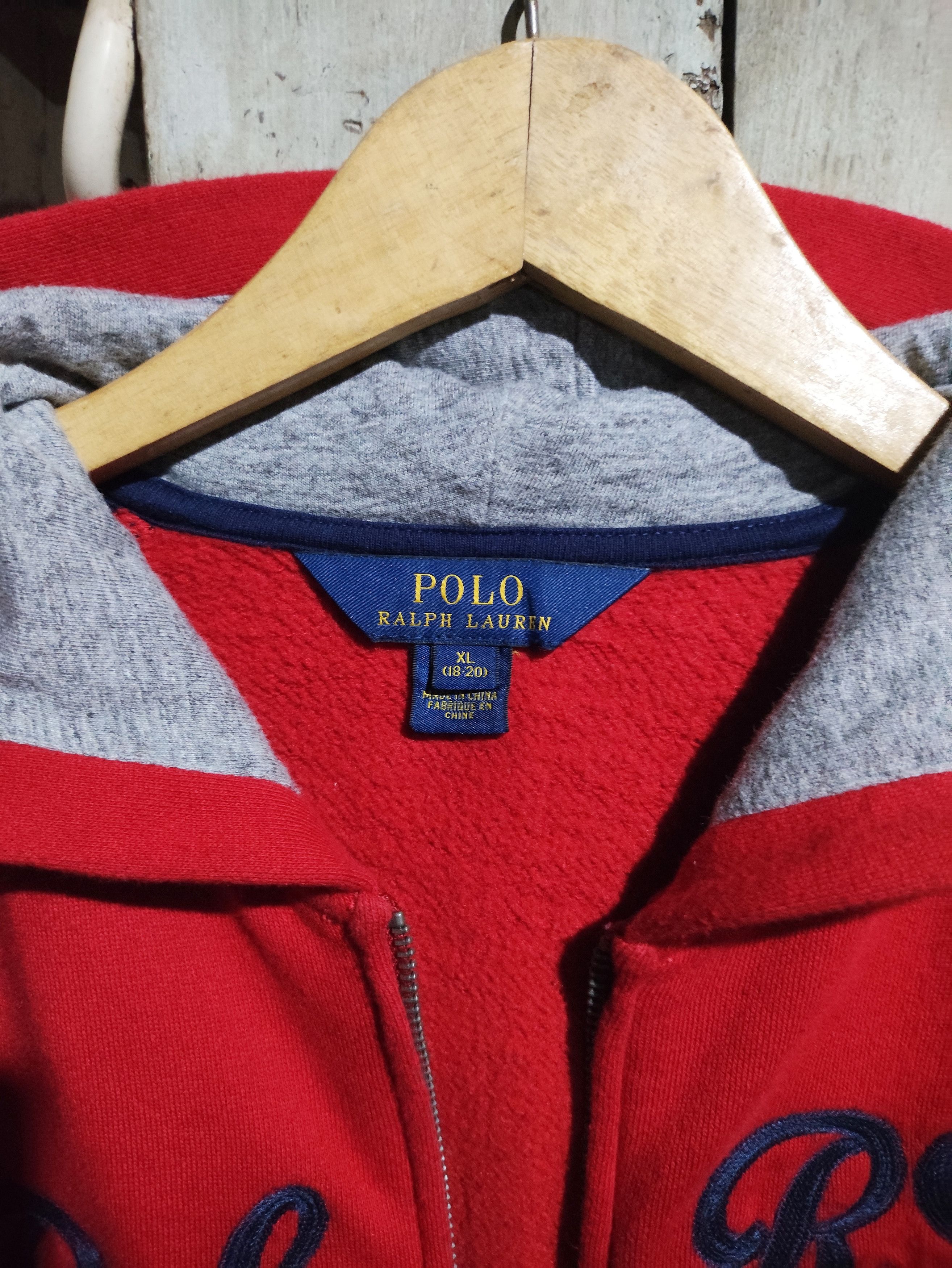 Polo Ralph Lauren Boys Polo Ralph Lauren Zip Up Hoodie Size US M / EU 48-50 / 2 - 7 Thumbnail