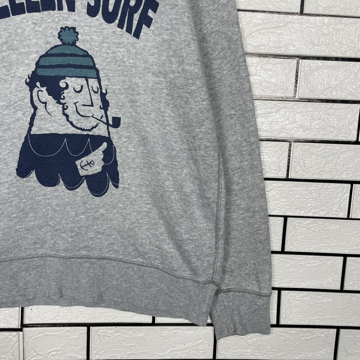Japanese Brand Wellen Surf Crewneck Sweatshirt Size US L / EU 52-54 / 3 - 4 Thumbnail