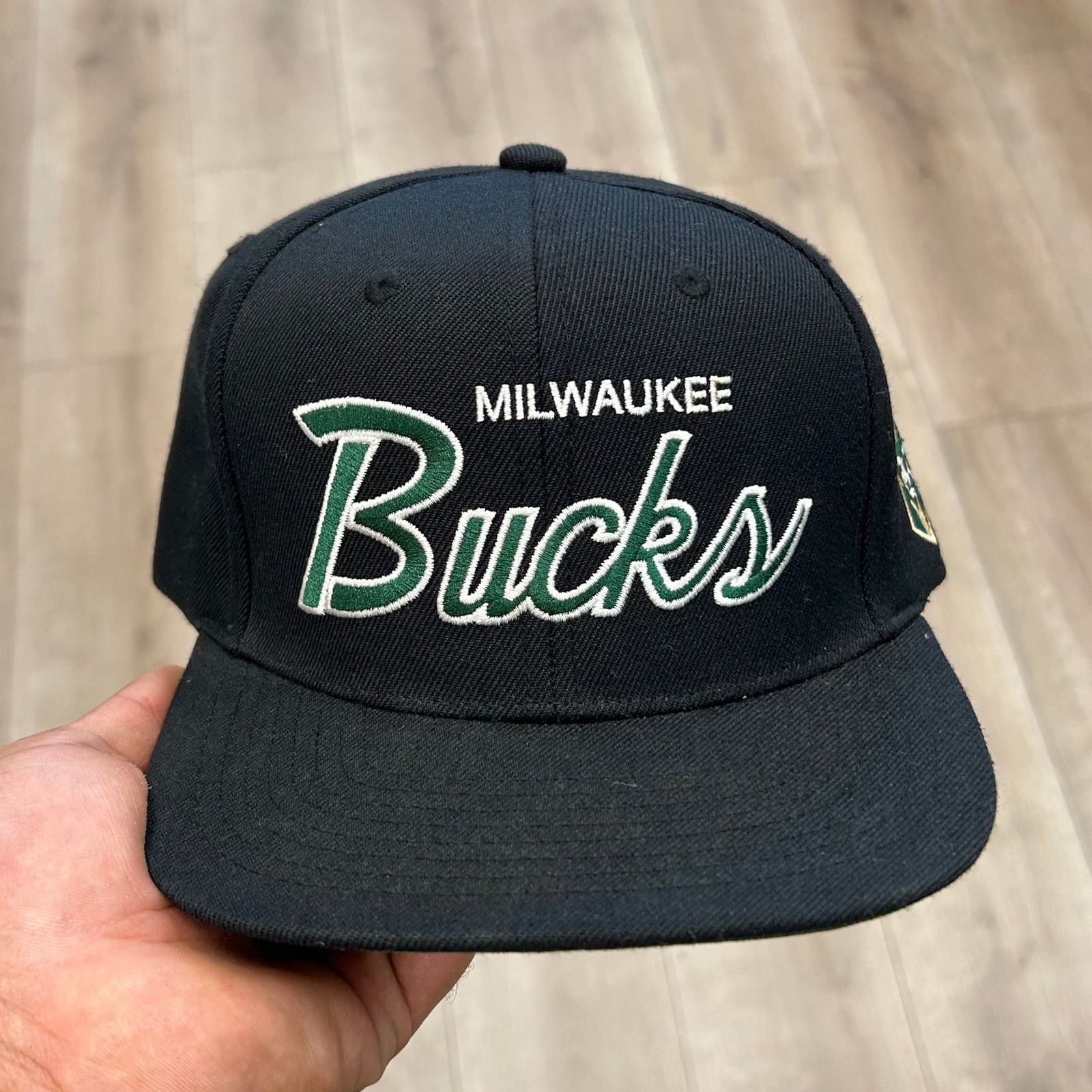 Mitchell & Ness Mitchell & Ness Milwaukee Bucks Hardwood Classics Script hat Size ONE SIZE - 2 Thumbnail