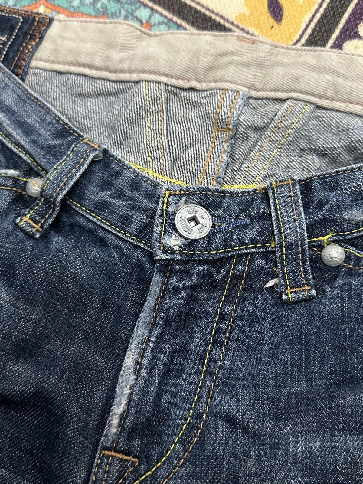 Marithe + Francois Girbaud 2000 Marithe + Francois Girbaud Wash Denim Jeans Size US 28 / EU 44 - 8 Thumbnail