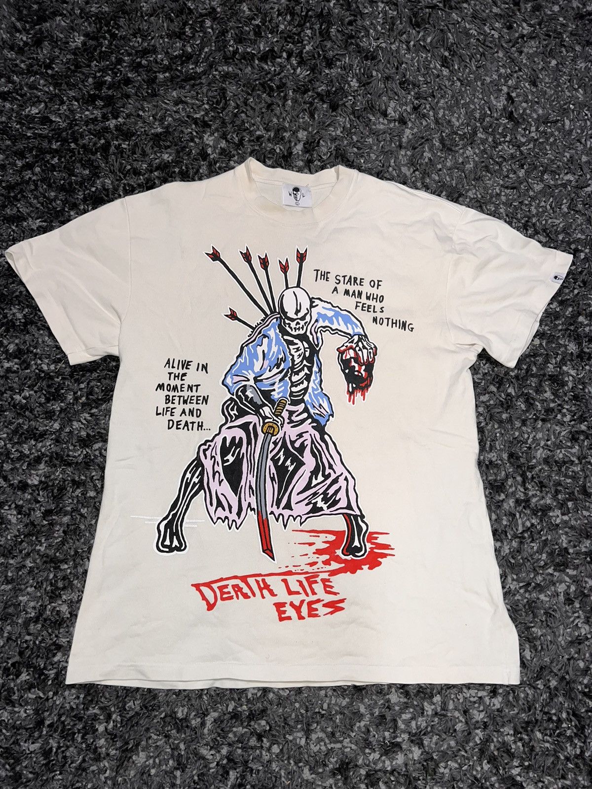 Warren Lotas Warren Lotas Death Life Eyes Tee Size US L / EU 52-54 / 3 - 1 Thumbnail