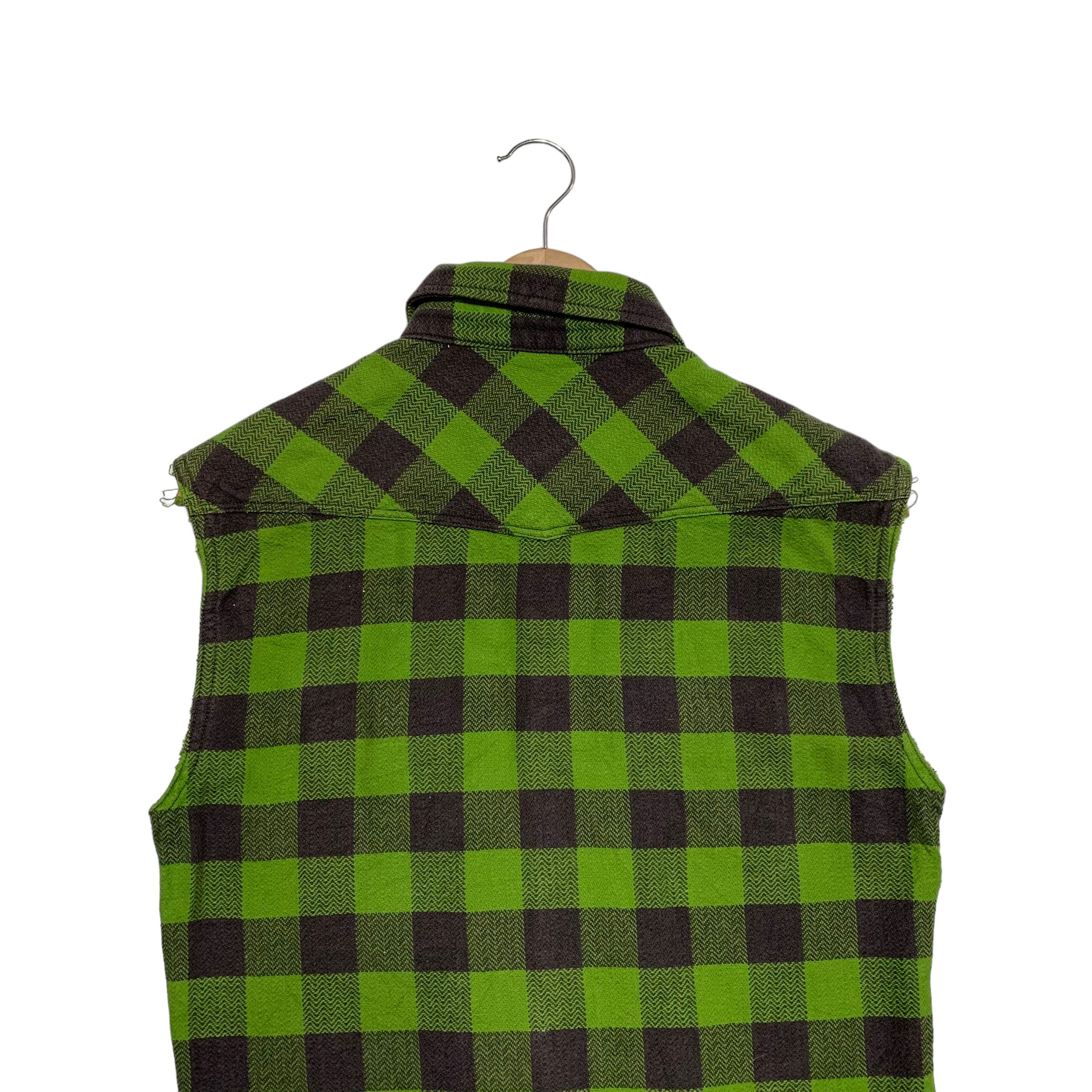 The Flat Head The Flat Head Tartan Flannel Vest Size US S / EU 44-46 / 1 - 6 Thumbnail