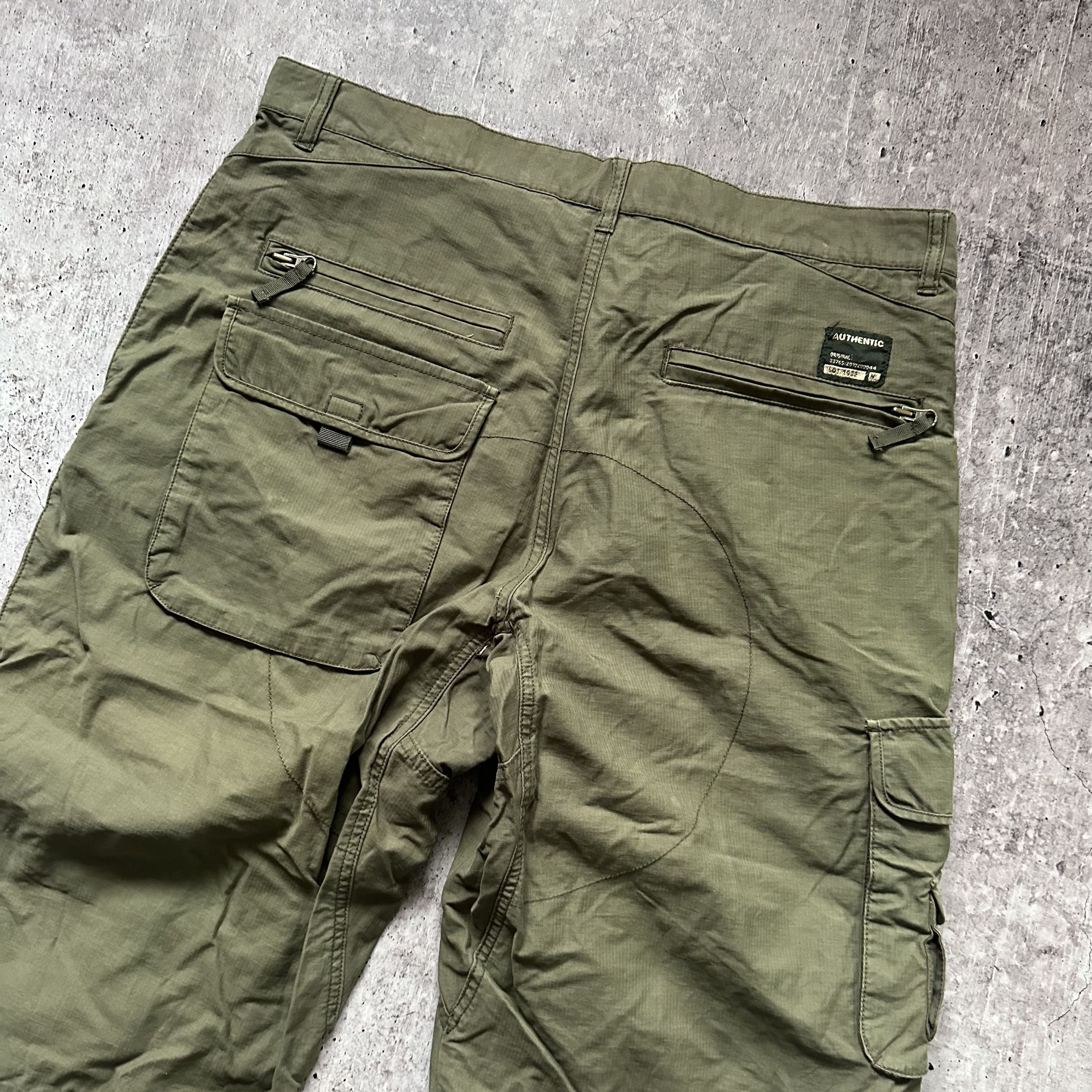 Japanese Brand Japanese Cargo Multi Pocket 3/4 Baggy Pants Size US 32 / EU 48 - 10 Thumbnail