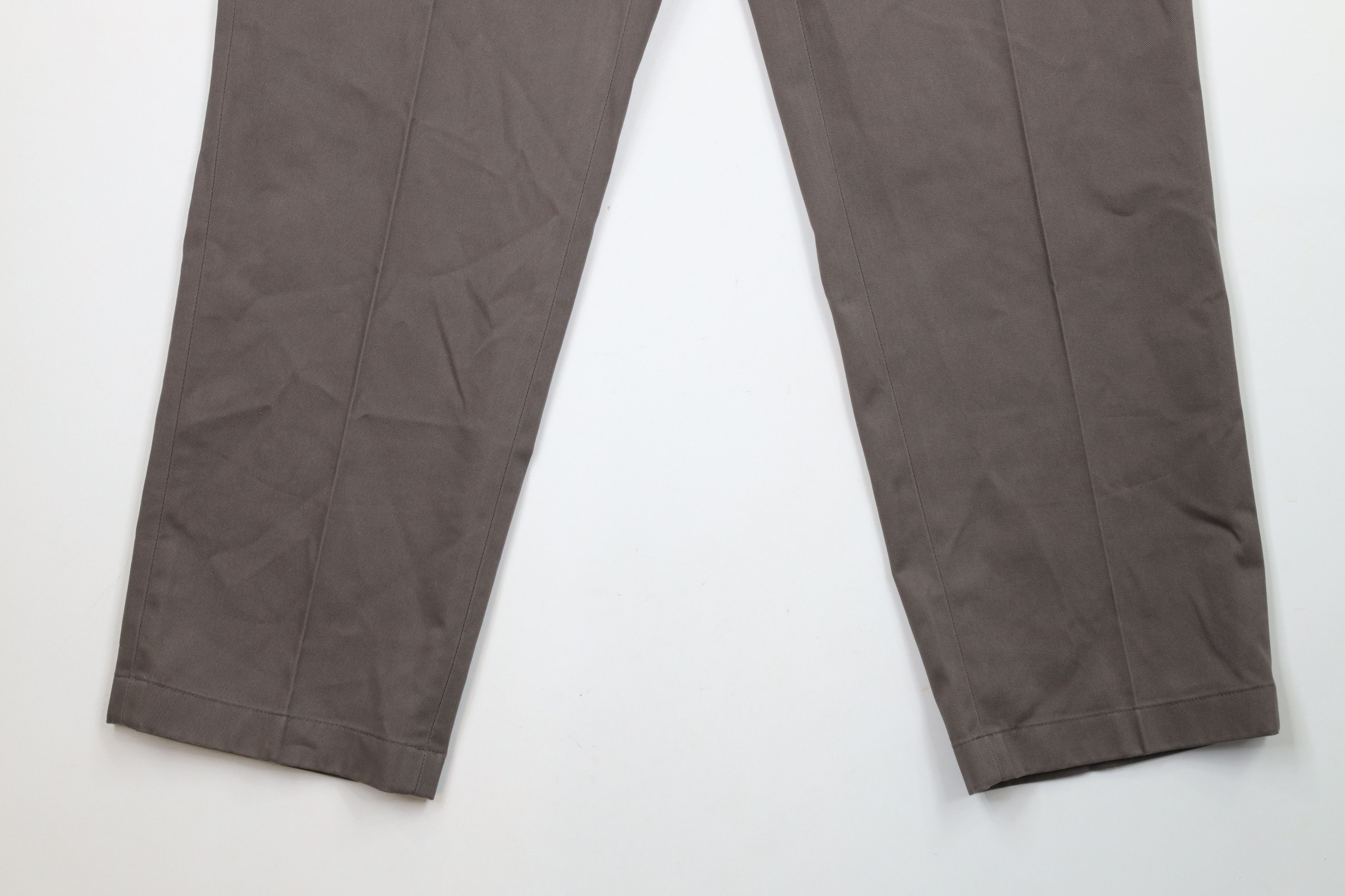 Brooks Brothers × Vintage Deadstock Vintage Brooks Brothers Advantage Chino Pants Gray Size US 37 - 4 Thumbnail