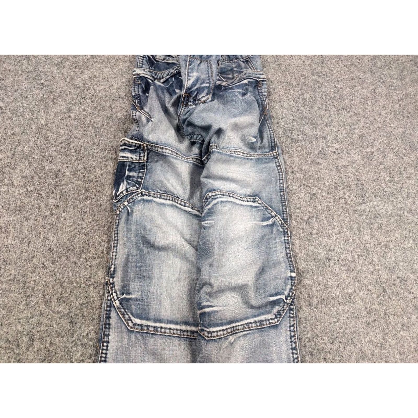 If Six Was Nine VINTAGE Kosmo Lupo Denim Jeans 32 34 Blue 5-Pocket Design Regular Fit Men's Y2K 90s Cowboy USA Vintage Opium Kosmo Size US 32 / EU 48 - 4 Thumbnail