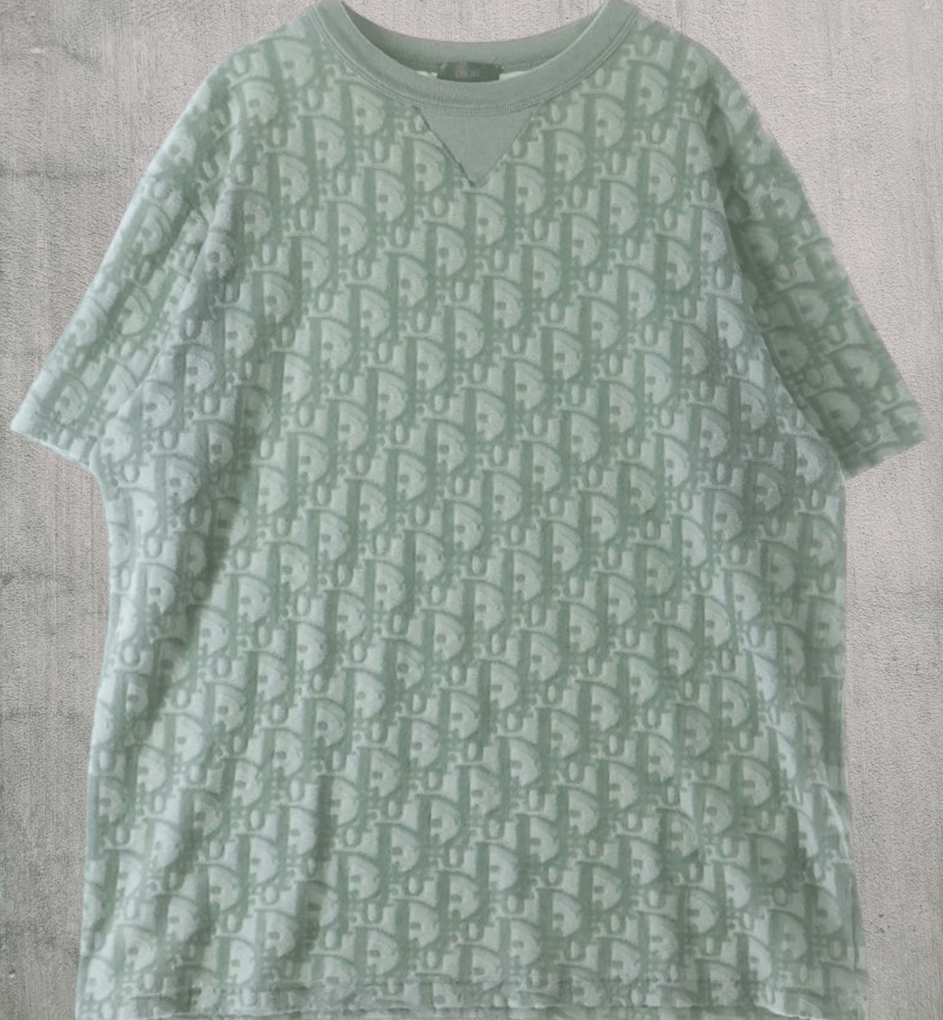 dior homme 09aw Tシャツ kris van assche Dior × Kris Van Assche Dior Homme Let's Rock S/S 09 green T-shirt