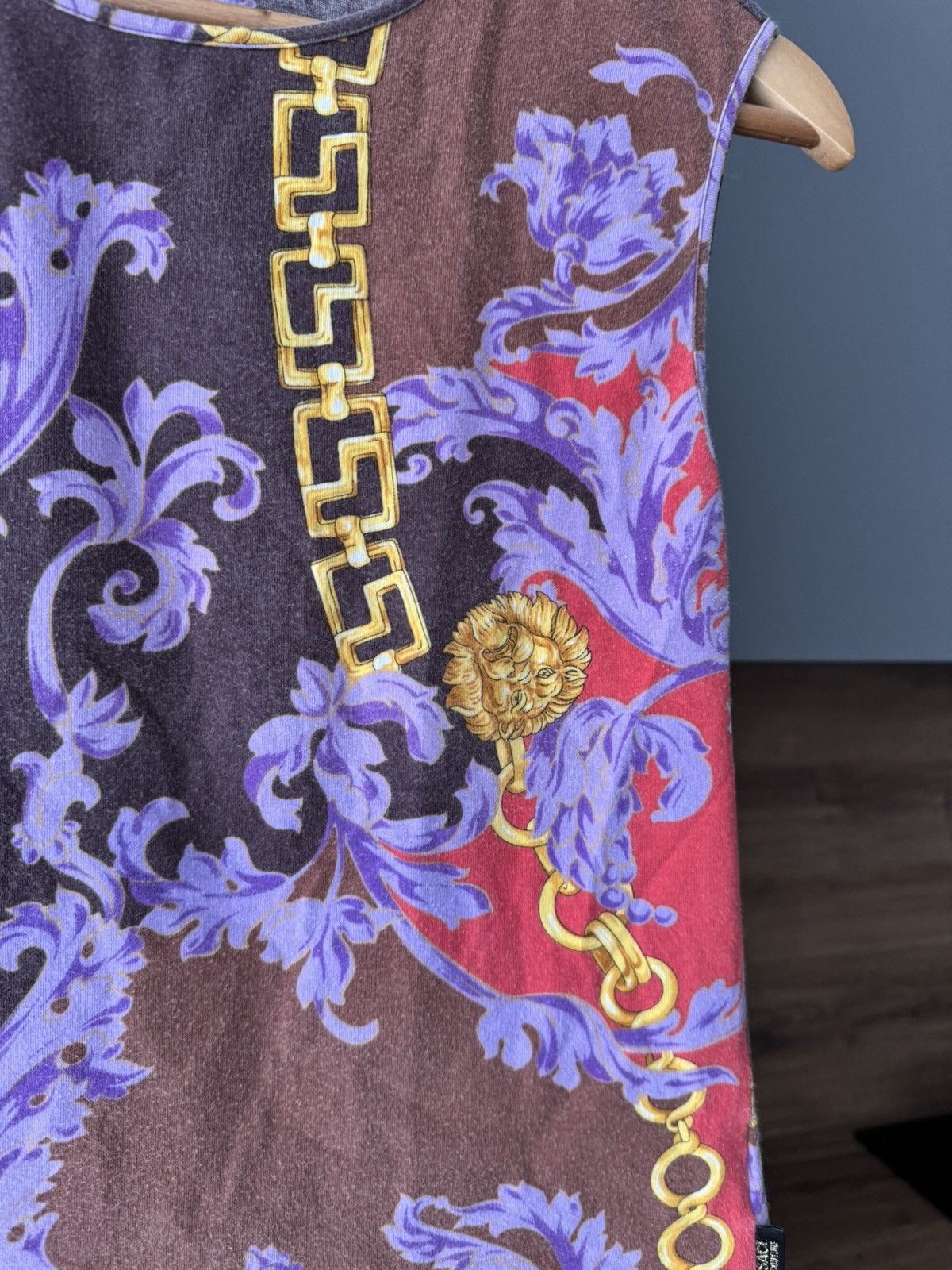 Versace Vintage ss 1996 Runway Gianni Versace Wоmеns Top Size M / US 6-8 / IT 42-44 - 3 Thumbnail