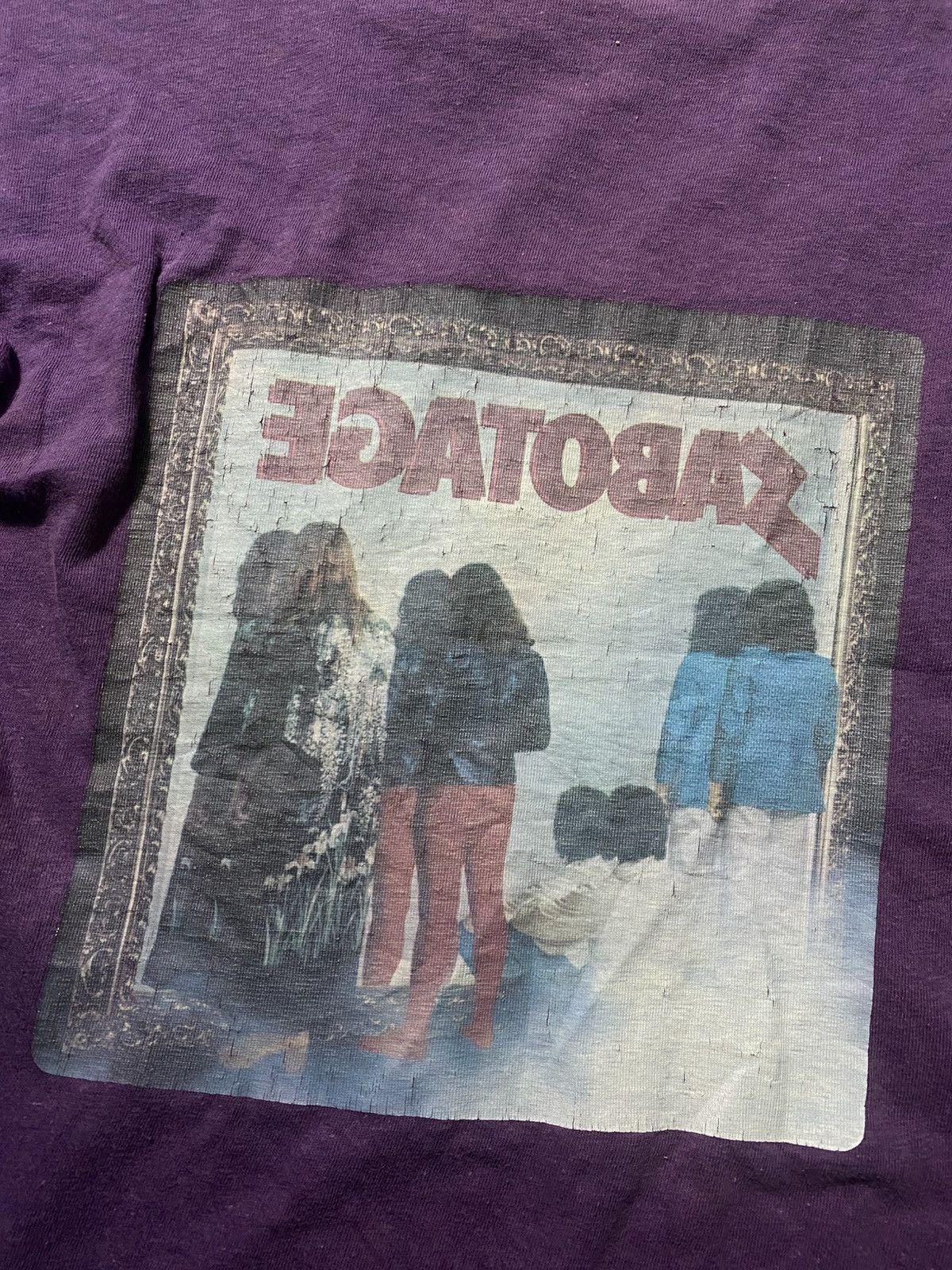Band Tees Rare 80's Black Sabbath Sabotage Rock Tshirt Size US M / EU 48-50 / 2 - 8 Thumbnail