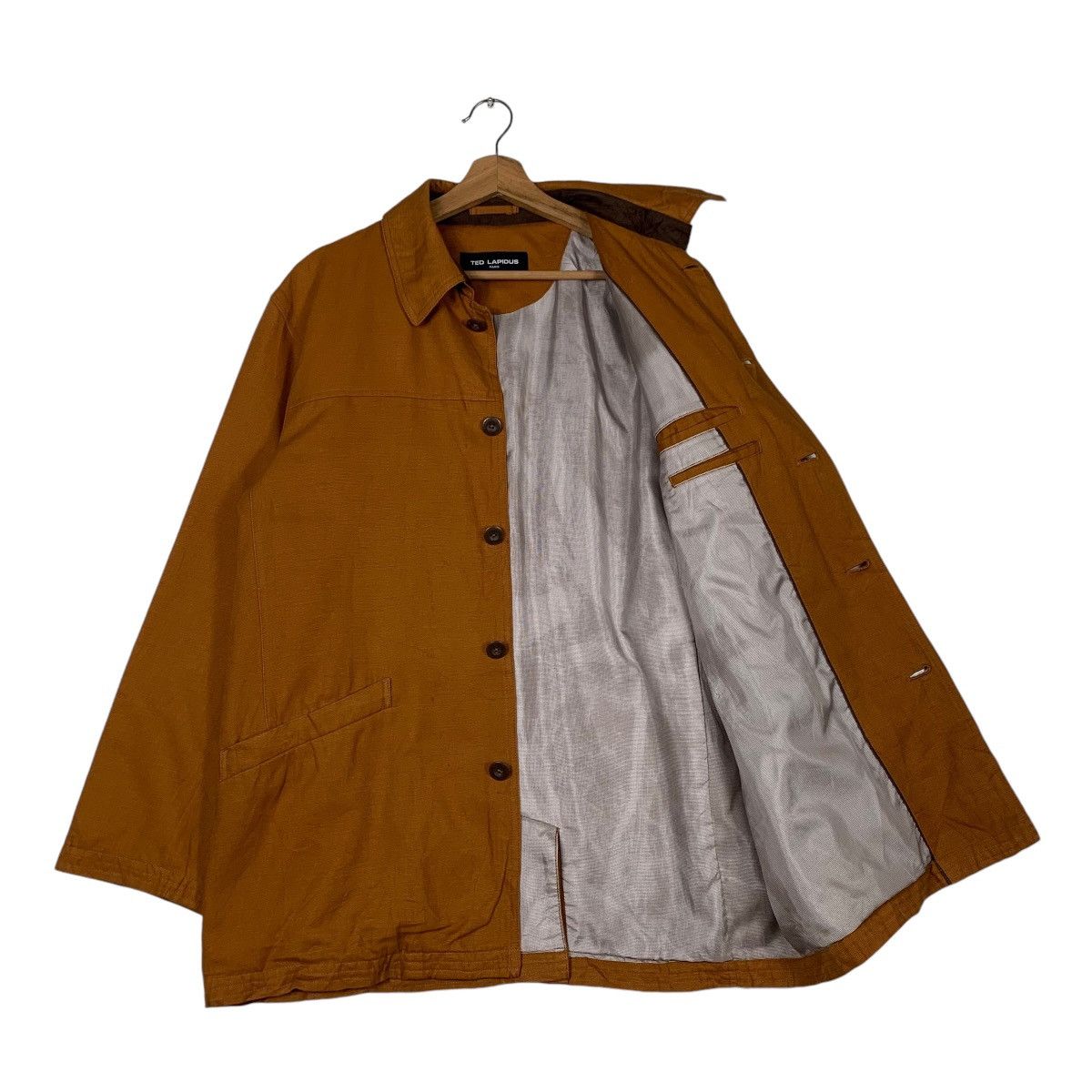 TED LAPIDUS Ted Lapidus Paris Chore Jacket Size US XL / EU 56 / 4 - 9 Thumbnail