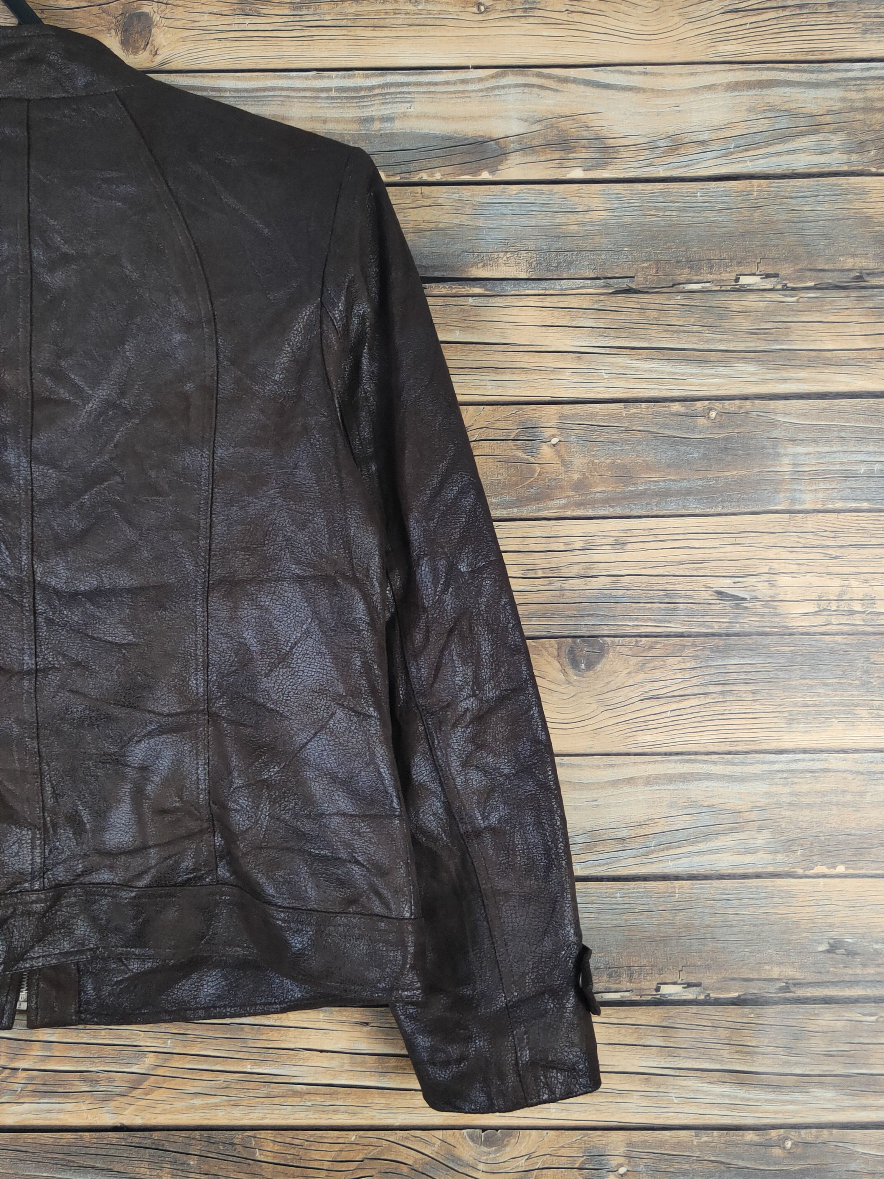 Japanese Brand Japanese Brand Dark Brown Leather Jackets #W1116 Size US S / EU 44-46 / 1 - 9 Thumbnail