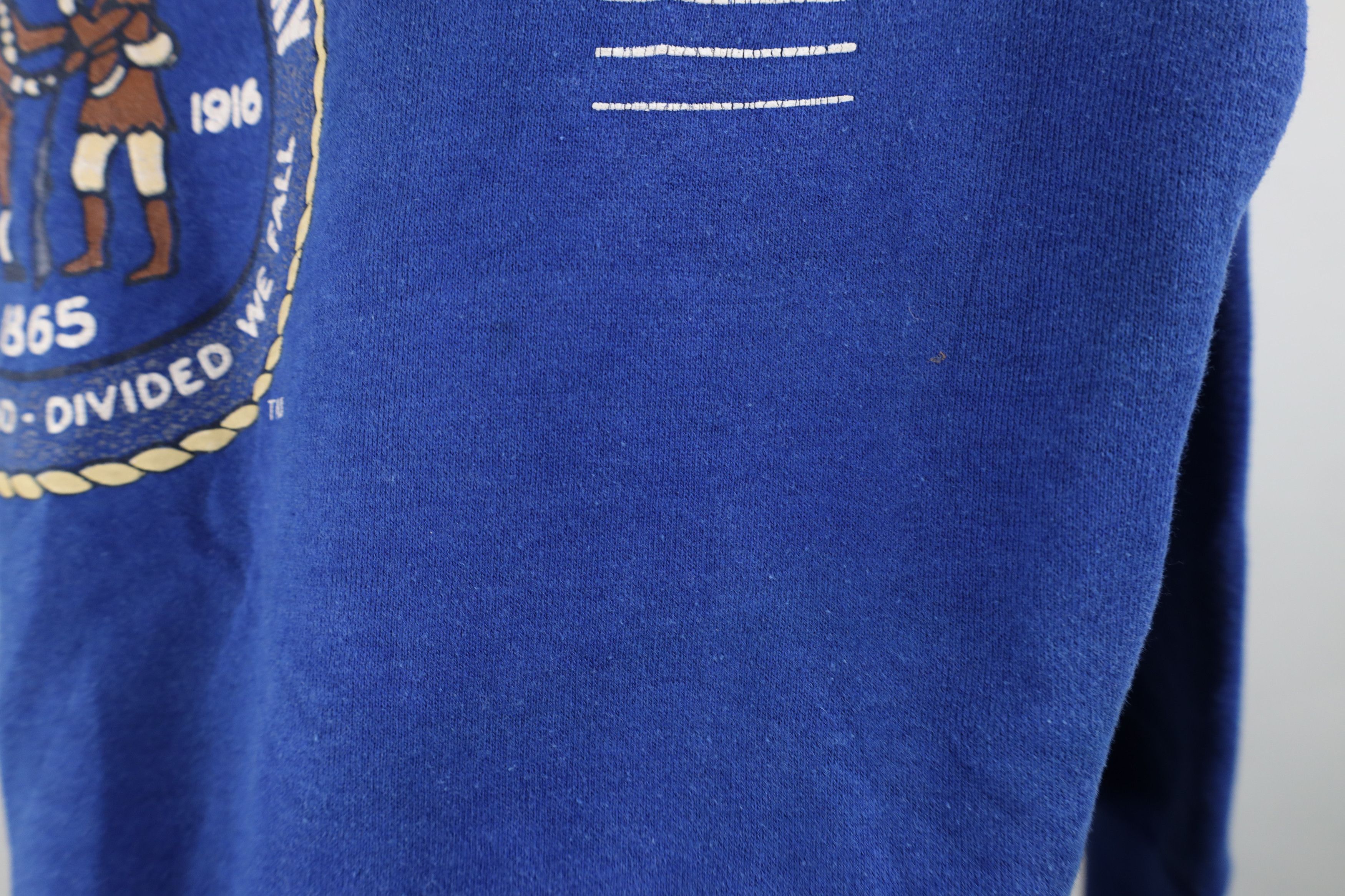 Vintage Vintage 90s Spell Out University of Kentucky Sweatshirt Size US M / EU 48-50 / 2 - 8 Thumbnail