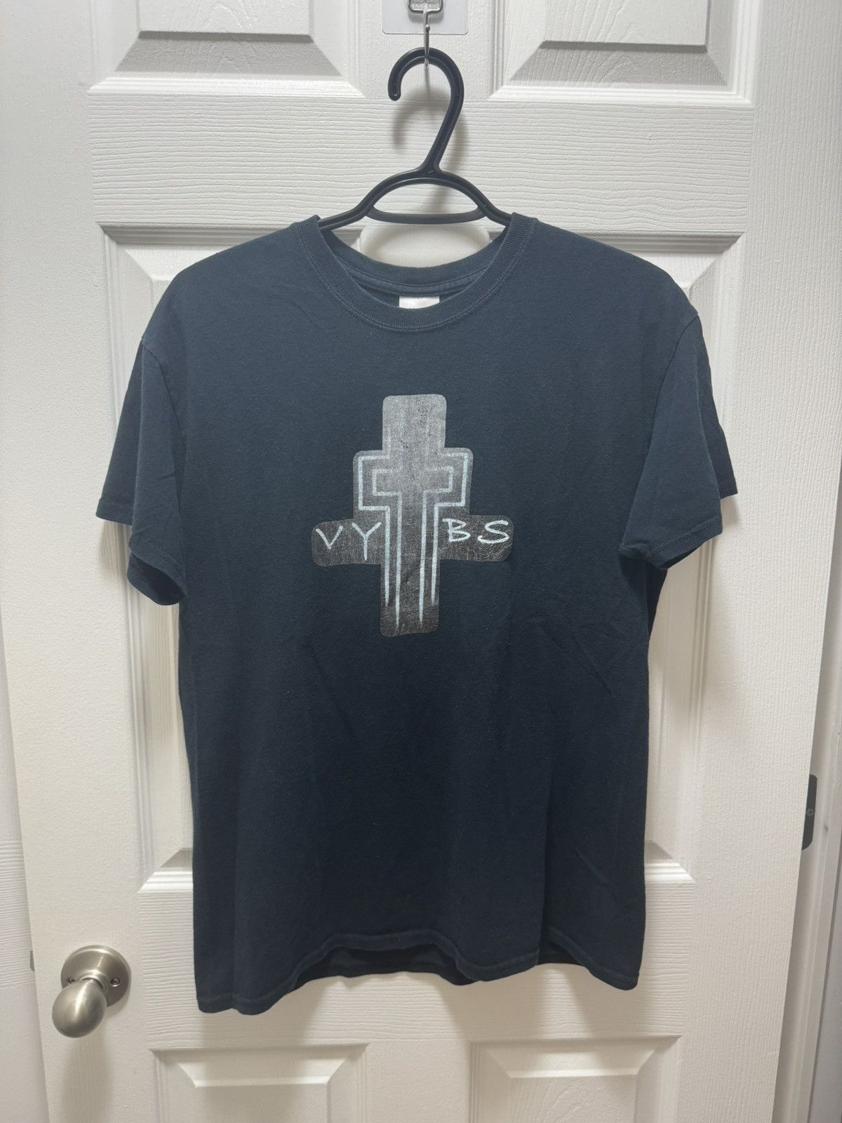 Gildan VYBS Cross Christian Gildan Religion Catholic Custom Print Size US M / EU 48-50 / 2 - 1 Thumbnail