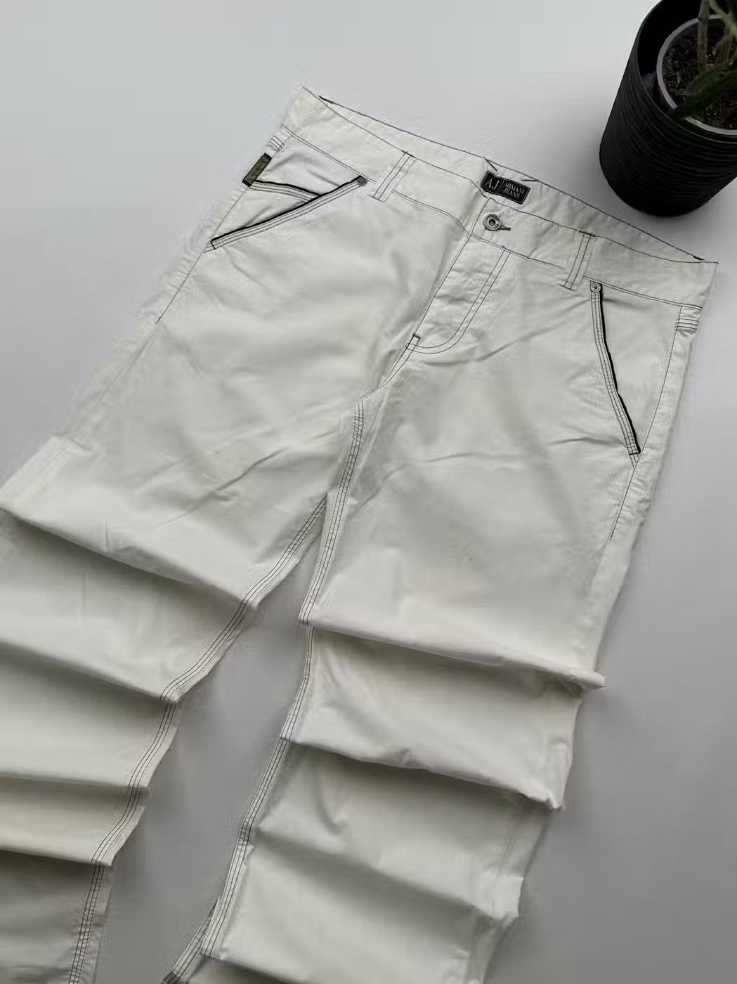 Armani Armani Jeans Vintage Pants (59) Size US 32 / EU 48 - 2 Thumbnail