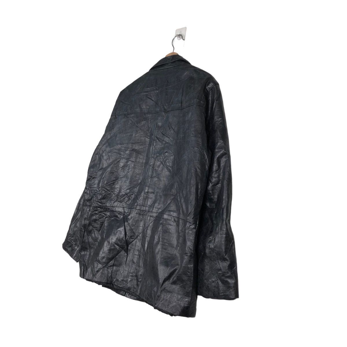 Japanese Brand 🔥Vintage Genuine Leather Jacket Stingi & Stingi Vera Pelle Size US L / EU 52-54 / 3 - 10 Thumbnail