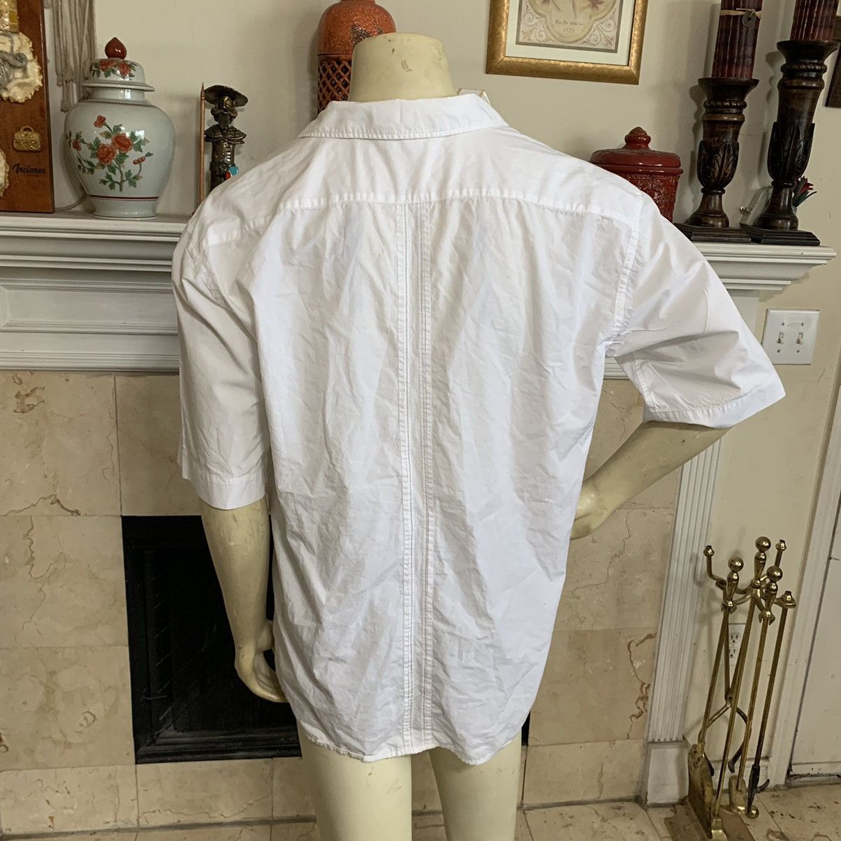 Lemaire × Uniqlo Guayabera Camp collar SS button up Size US L / EU 52-54 / 3 - 7 Thumbnail