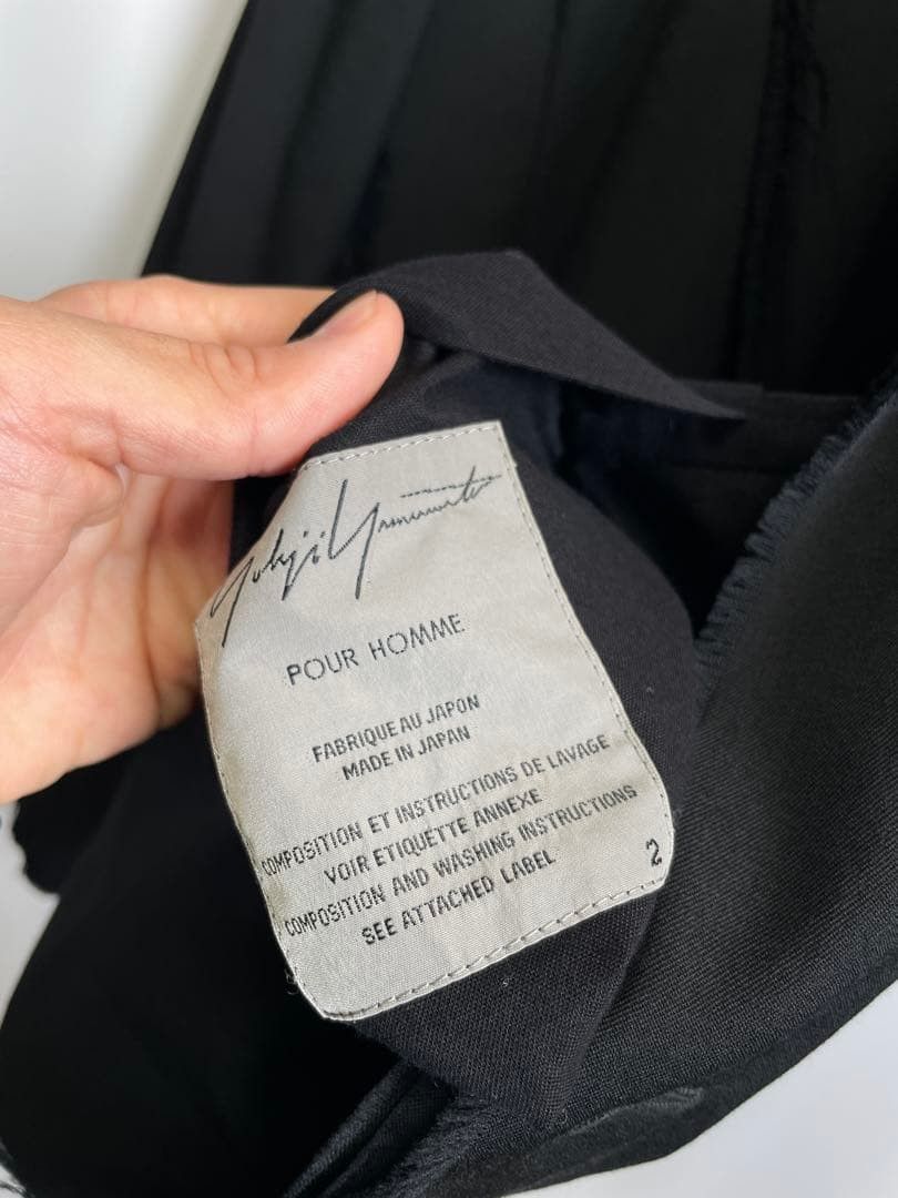 Yohji Yamamoto Yohji Yamamoto Homme 15AW Layered Wool Gaba Jacket Size US M / EU 48-50 / 2 - 5 Thumbnail