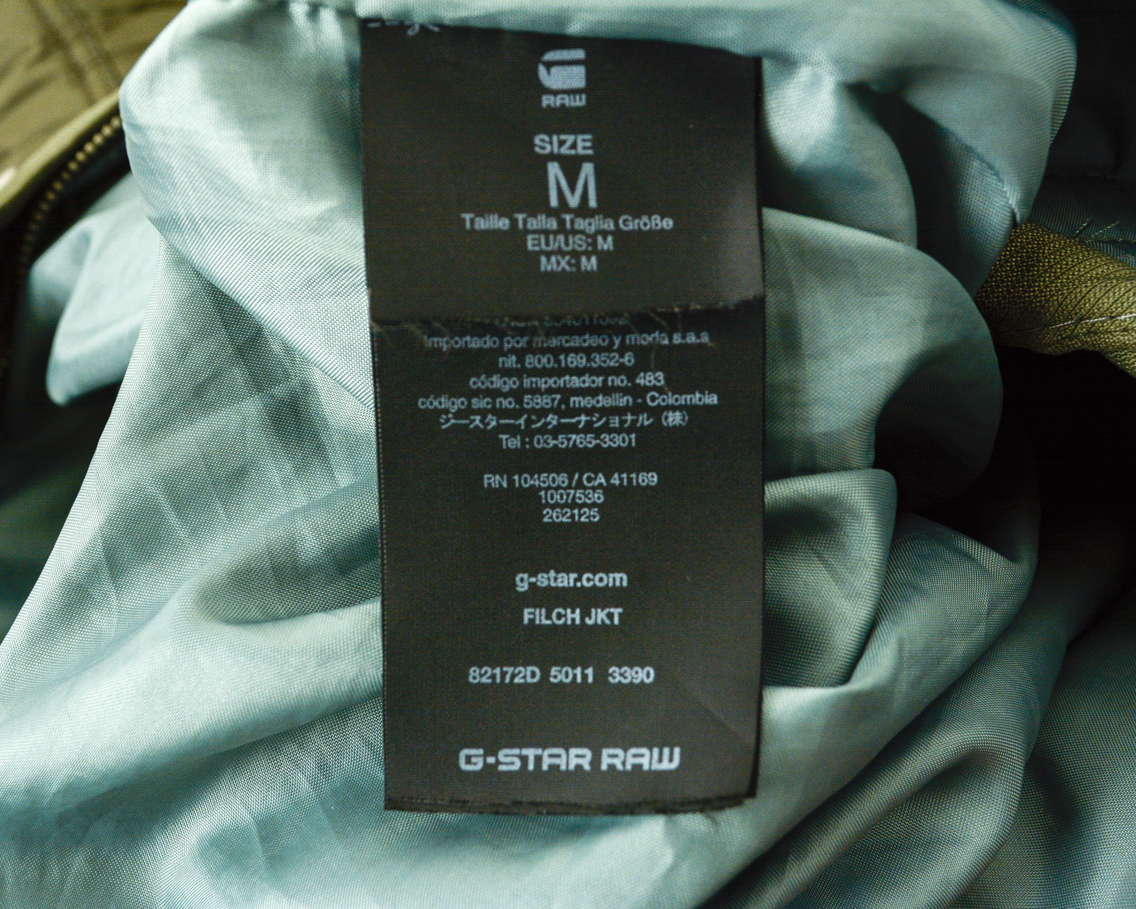 G-Star Cargo Filch JKT Quilted M Jacket Overshirt Shacket Coat Army Size US M / EU 48-50 / 2 - 10 Thumbnail