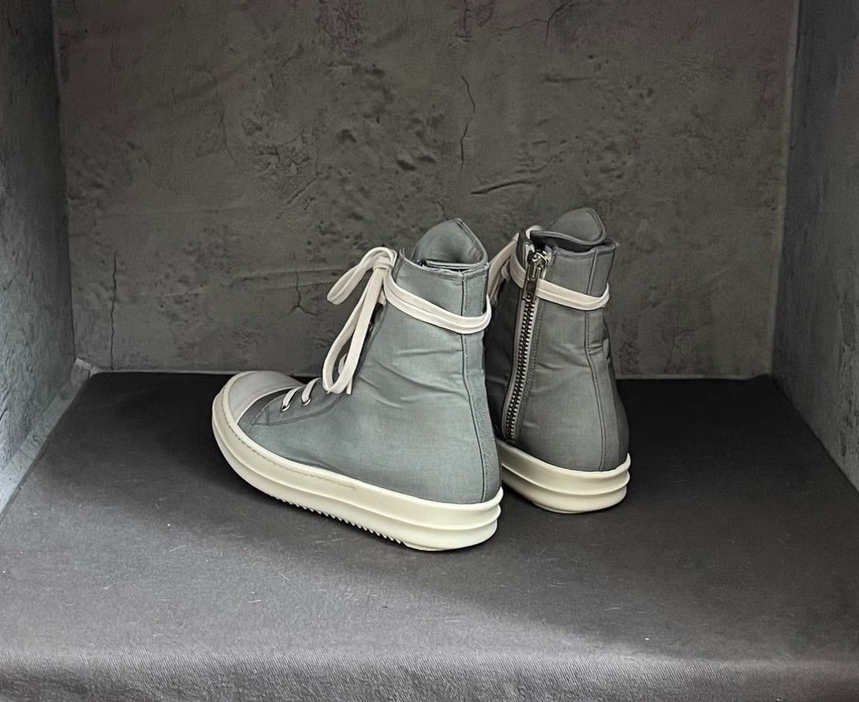Rick Owens Rick Owens DRKSHDW Sample First Edition Teal Satin Sneakers Size US 7 / EU 40 - 3 Thumbnail