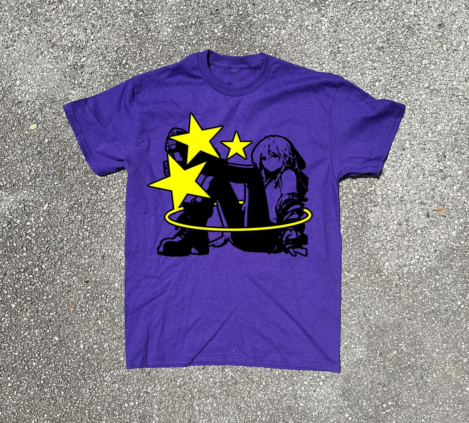 Japanese Brand Muse Tee Purple / Yellow Size US M / EU 48-50 / 2 - 1 Preview