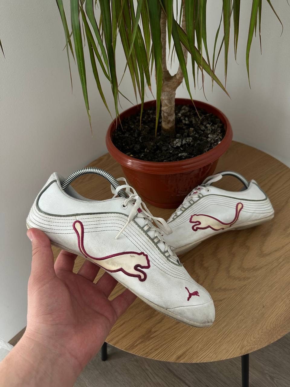 Puma × Vintage Vintage Japanese Puma Speedcat Women’s White Shoes Size US 7.5 / IT 37.5 - 3 Thumbnail