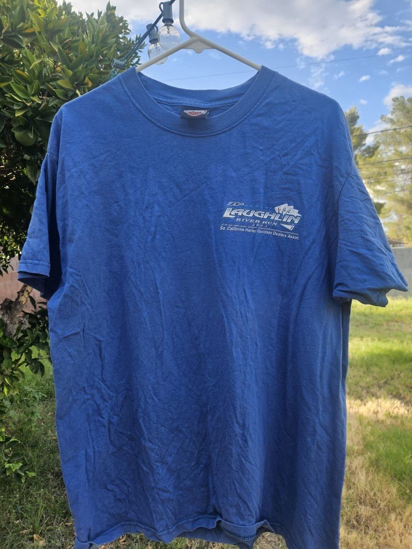 Harley Davidson Harley-Davidson 21st Laughflin River Run 2003 Tee Size US L / EU 52-54 / 3 - 1 Thumbnail