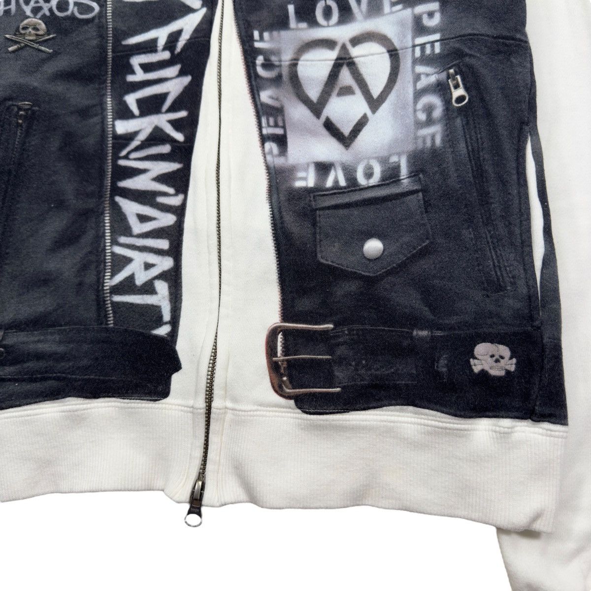 Montage Montage Chaos Fuckin’ Dirty The 1000 Faces Zip Up Hoodie Size US M / EU 48-50 / 2 - 8 Thumbnail
