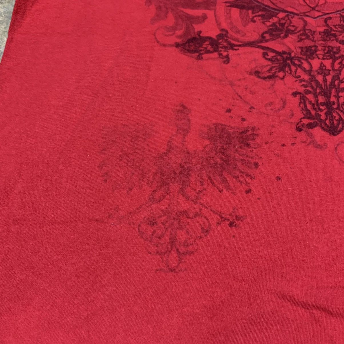 Affliction × Japanese Brand × Vintage Vintage Gothic Eagle Crest Tee Affliction Style Size US L / EU 52-54 / 3 - 6 Thumbnail