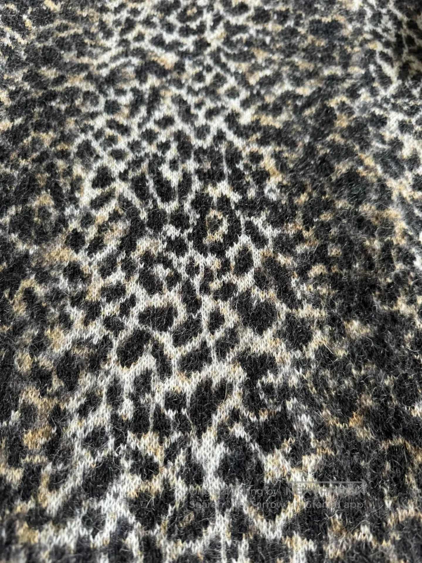Saint Laurent Paris Saint Laurent Leopard Print Sweater. Size M / US 6-8 / IT 42-44 - 3 Thumbnail