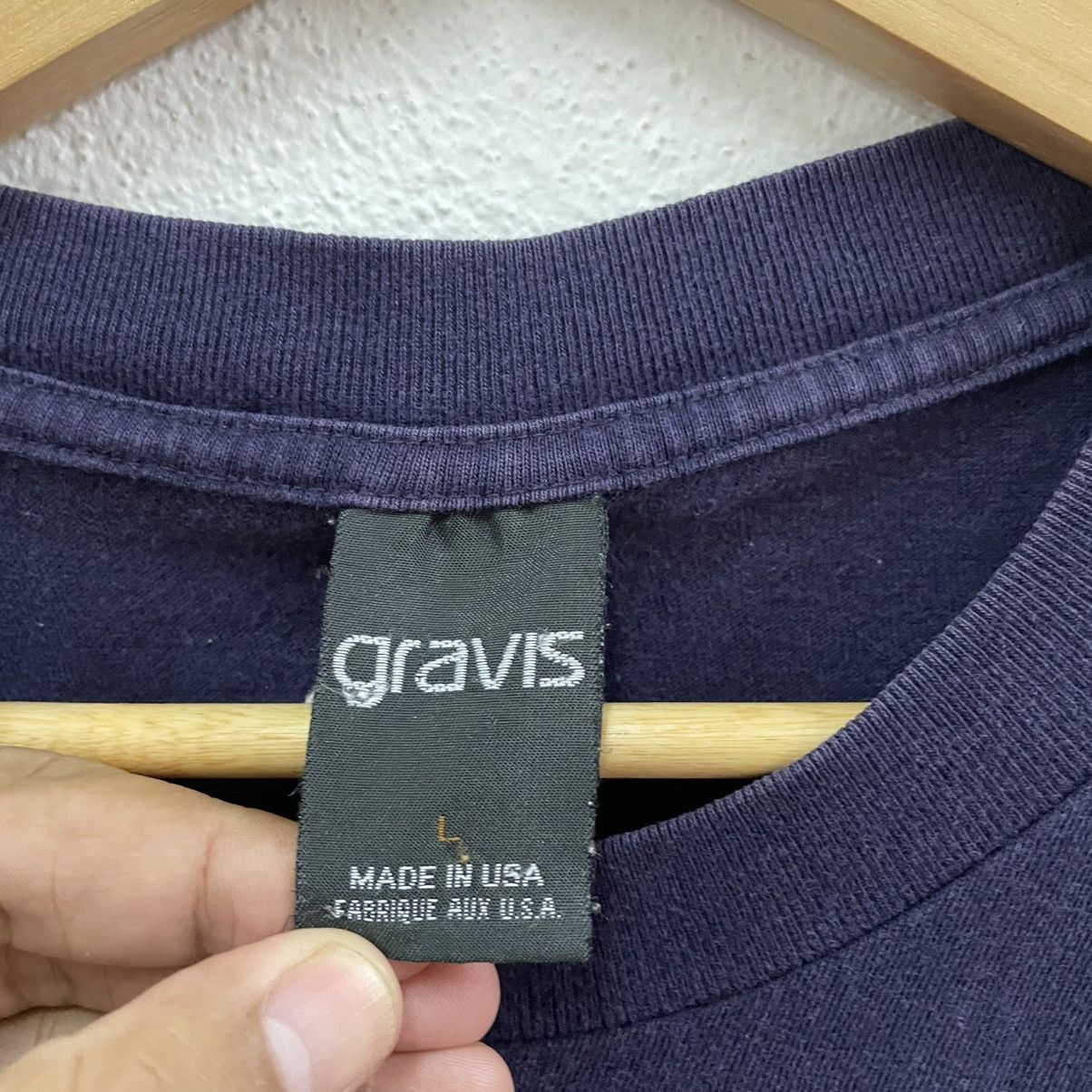 🔥Vintage 90s Gravis Skateboard Big Logo Tee