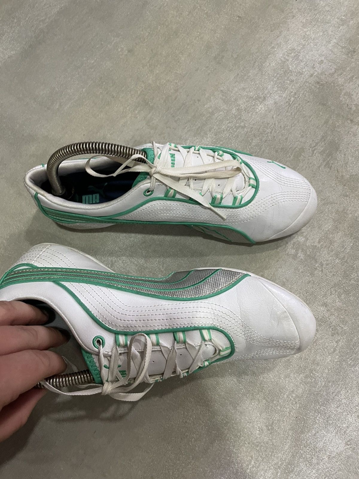 Puma × Vintage Puma Vintage Leather Sneakers Size US 8.5 / IT 38.5 - 8 Thumbnail
