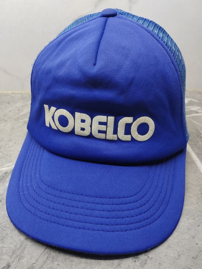 Japanese Brand Vintage Kobelco Trucker Hat Cap Size ONE SIZE - 1 Thumbnail