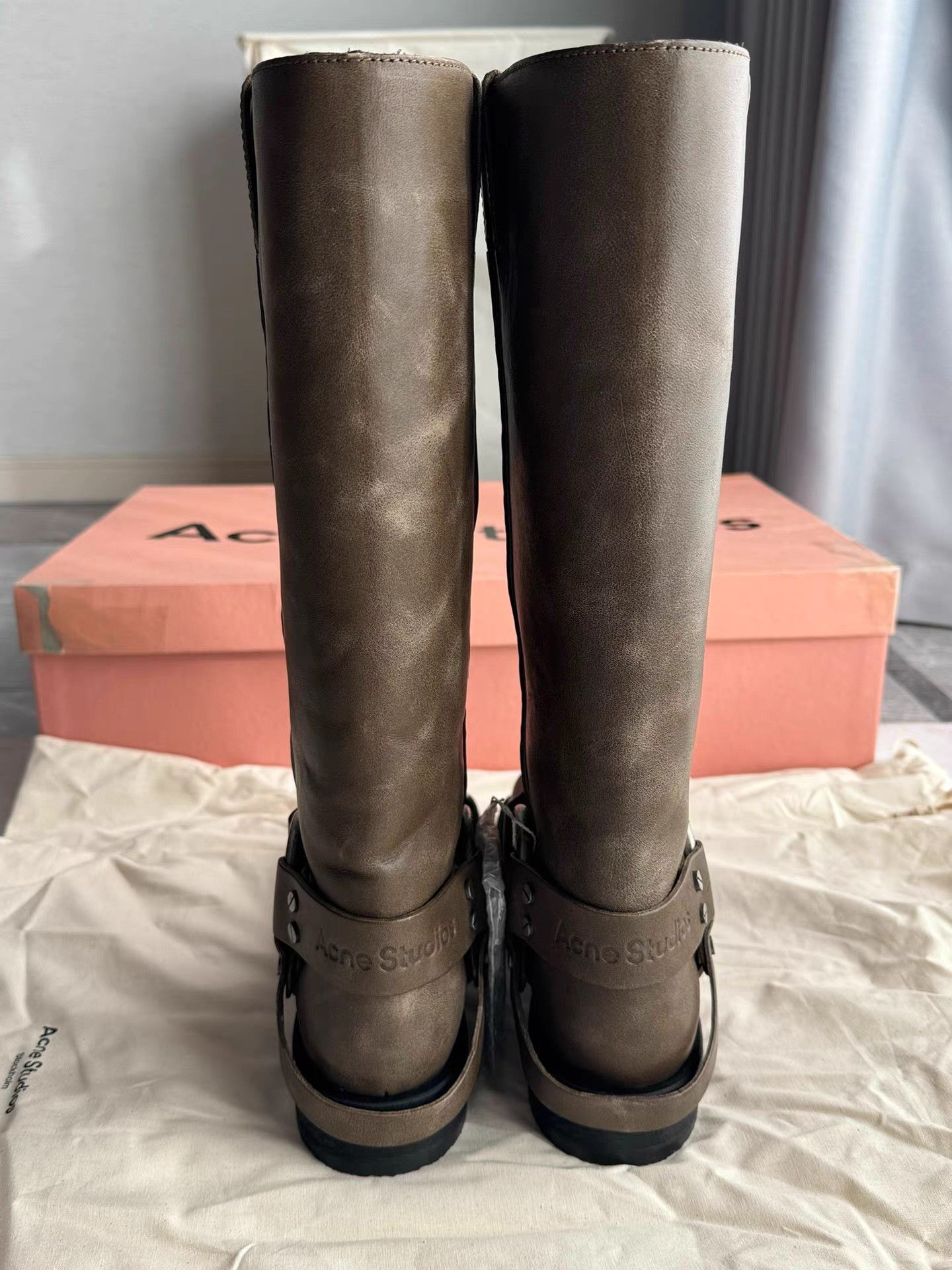 Acne Studios Acne Studios Tall Riding Boots K6 Size US 7 / IT 37 - 4 Thumbnail