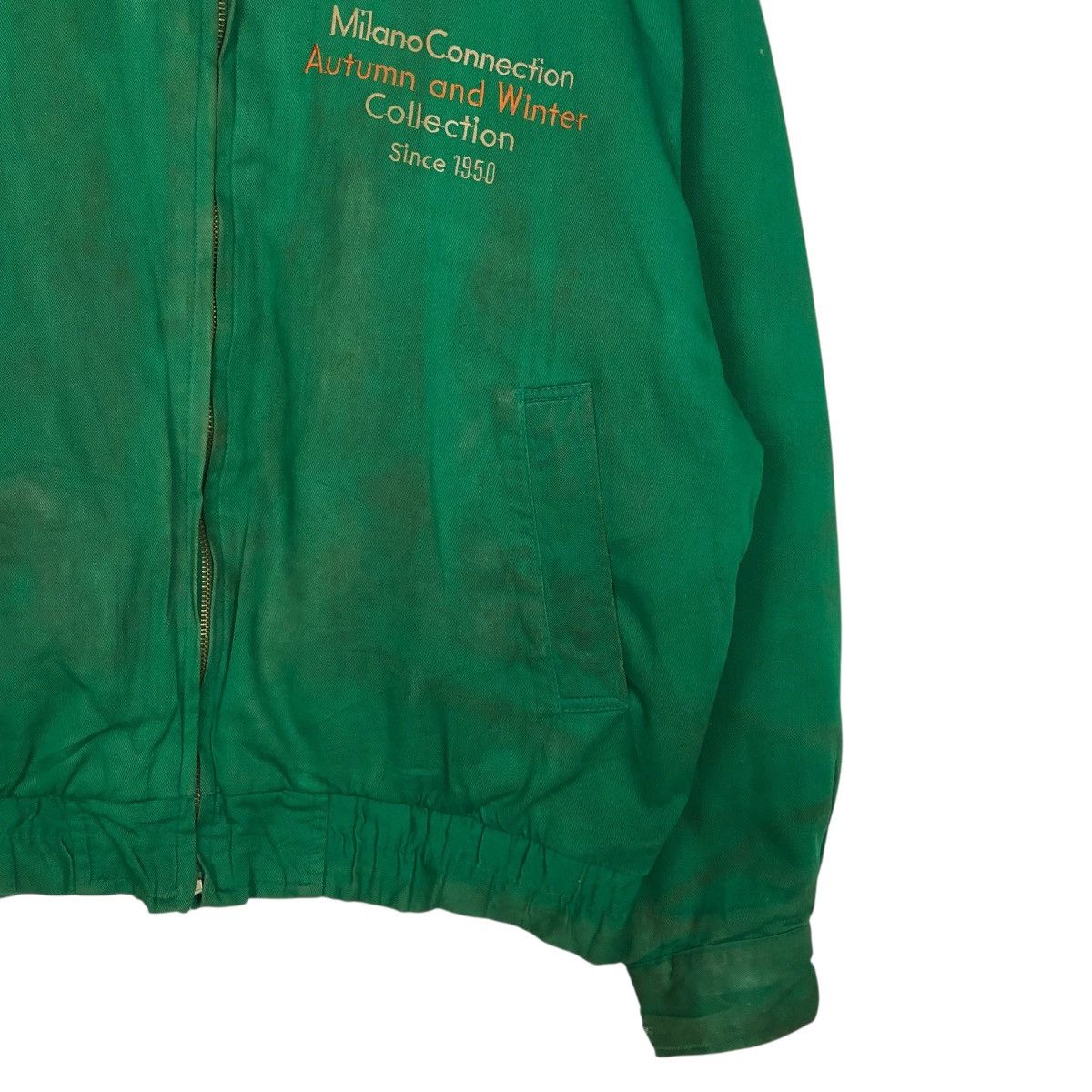 Japanese Brand 🔥VINTAGE BIKER BOMBER JACKET MILANO CONNECTION ISSEY MIYAKE Size US M / EU 48-50 / 2 - 7 Thumbnail