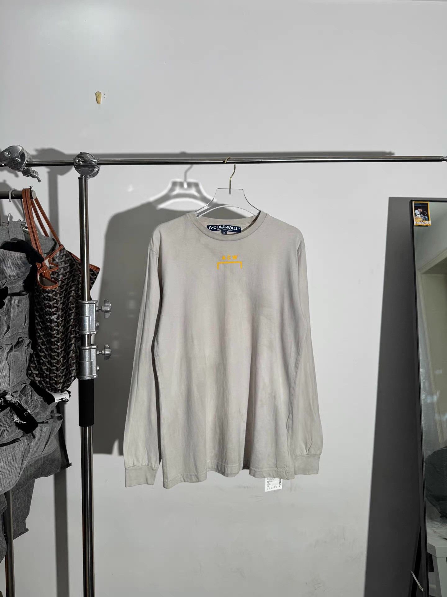 A-COLD-WALL* A-COLD-WALL* ACW gray washed short-sleeve tee Q17 Size US M / EU 48-50 / 2 - 1 Thumbnail