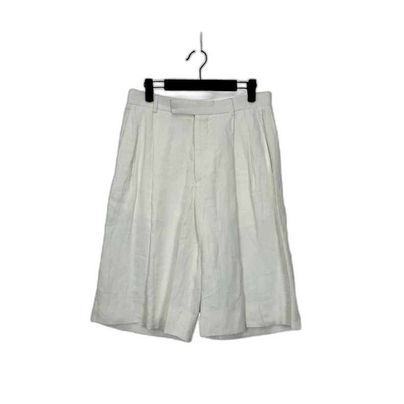 Gucci Gucci Linen Logo Shorts Size 44 Size US 44 / EU 60 - 1 Thumbnail